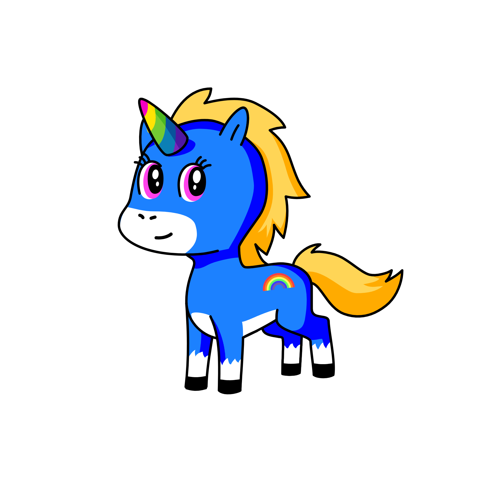 nightgala, the unicorn