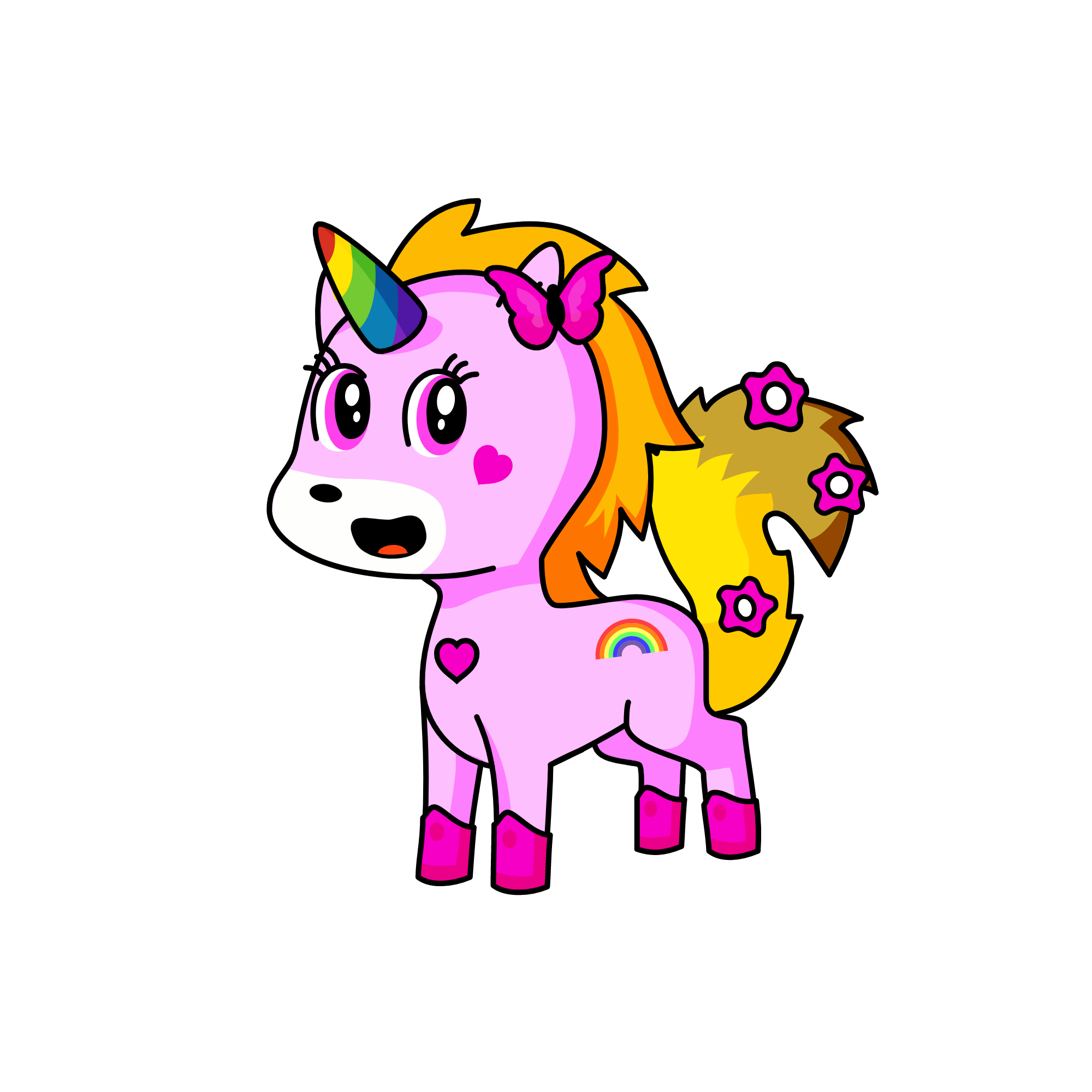 Uni👩corn, the unicorn