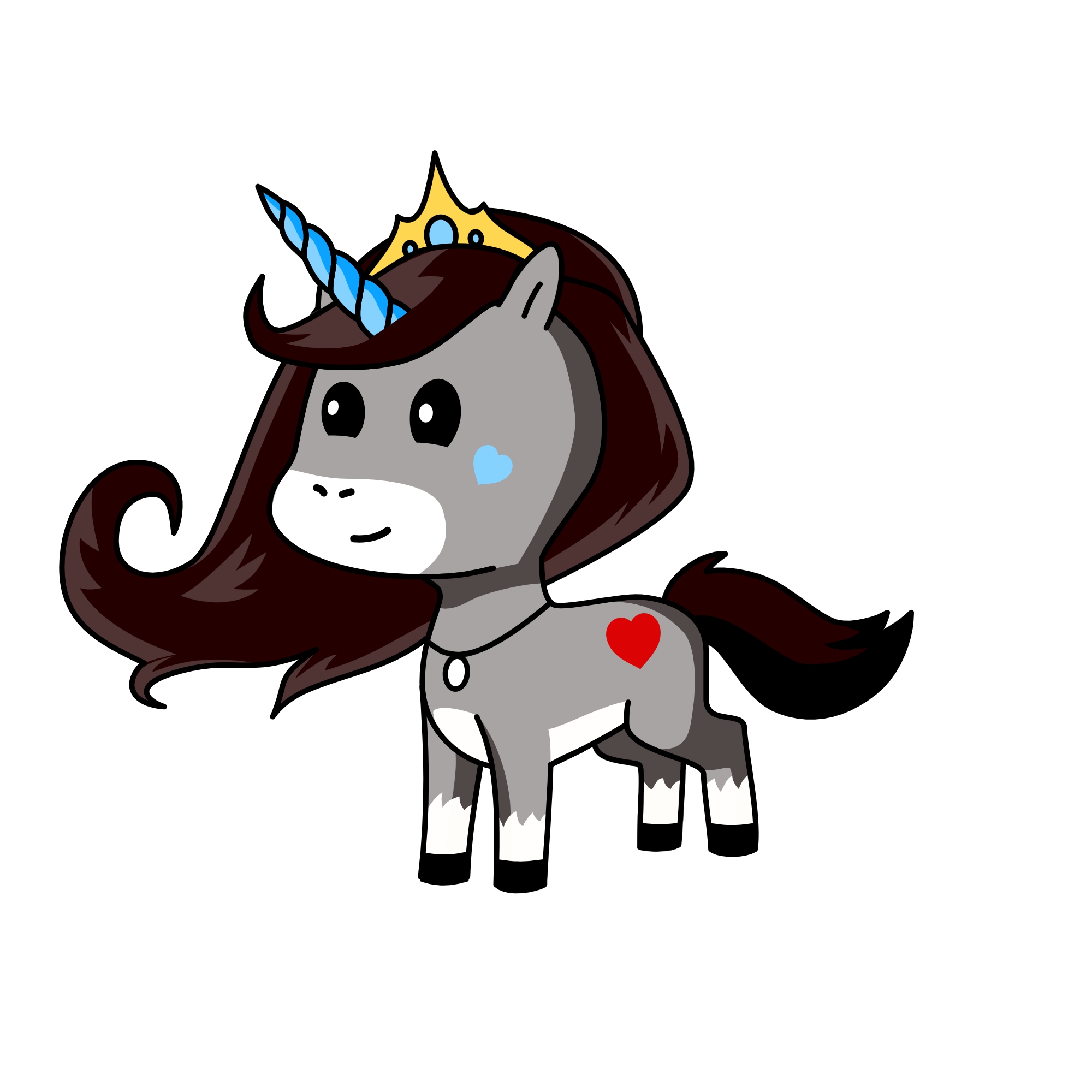 Athena, the unicorn