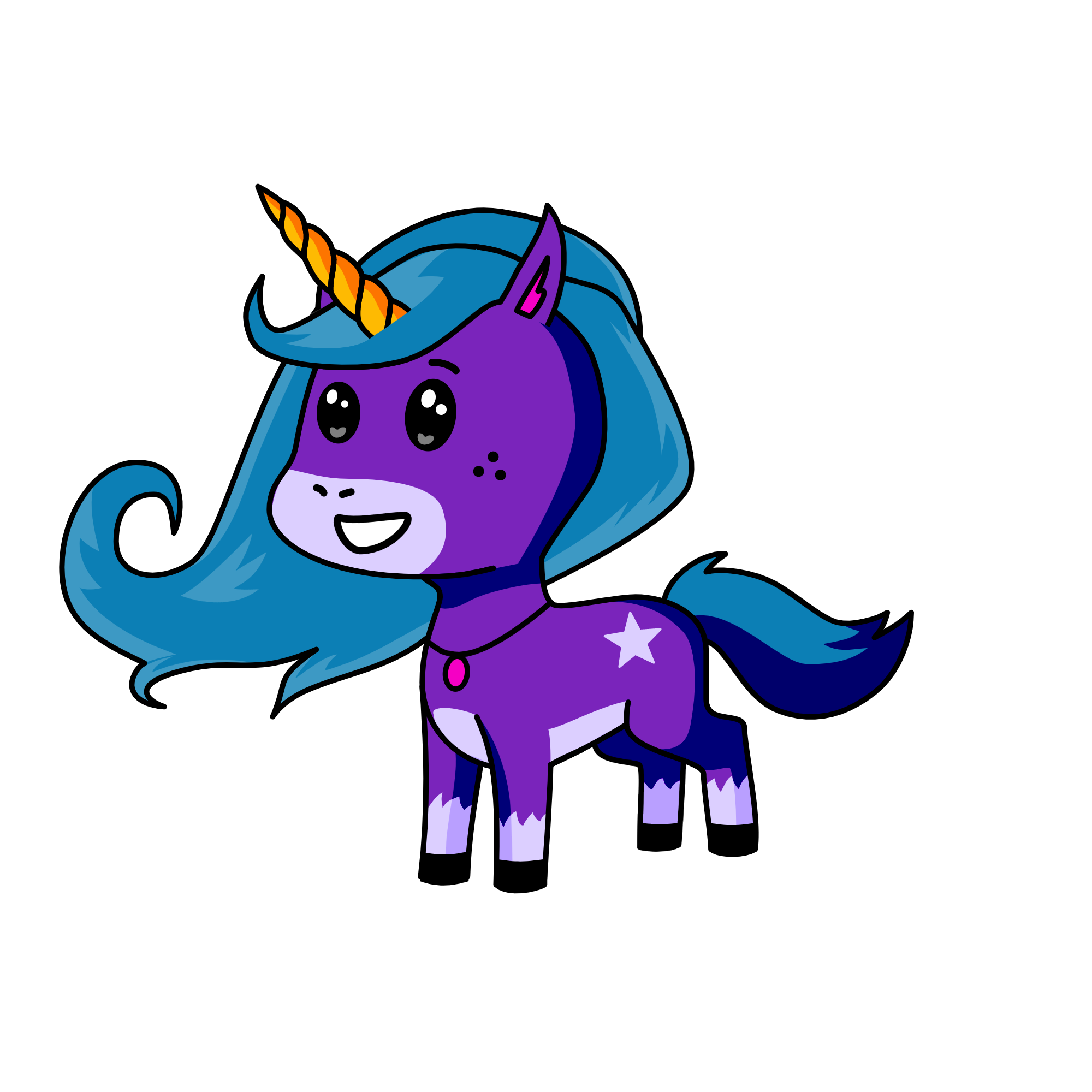 алена, the unicorn