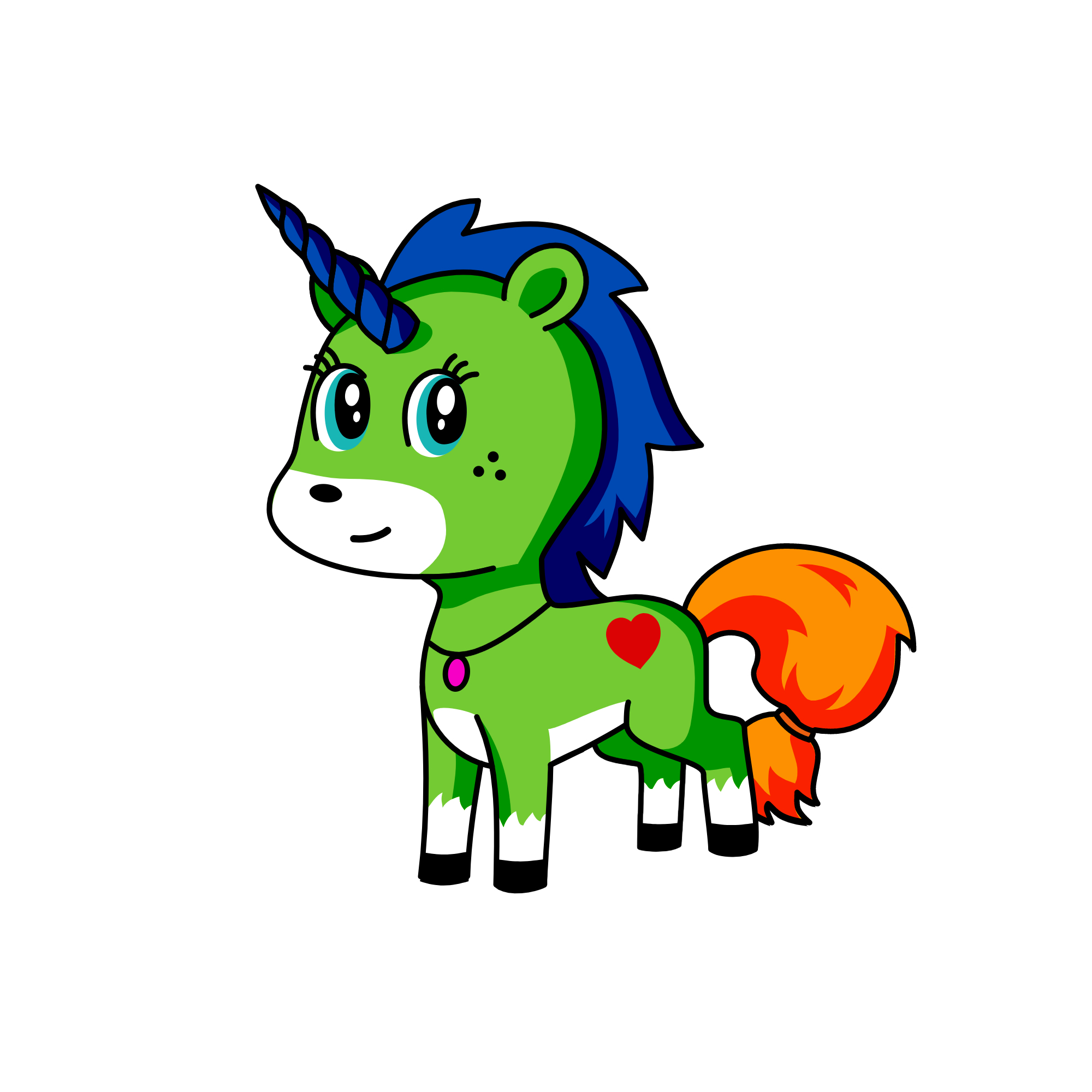  , the unicorn