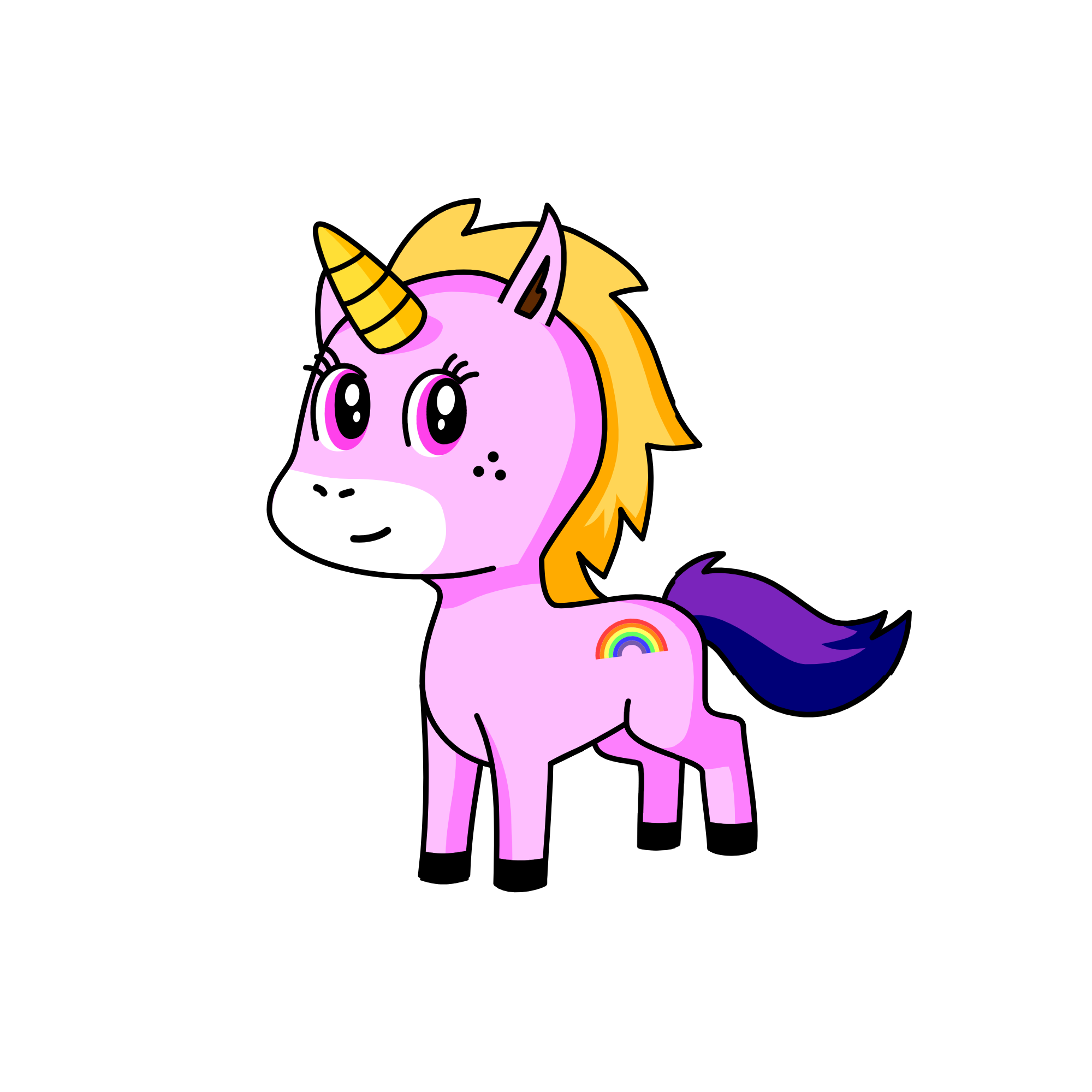 Horsy, the unicorn