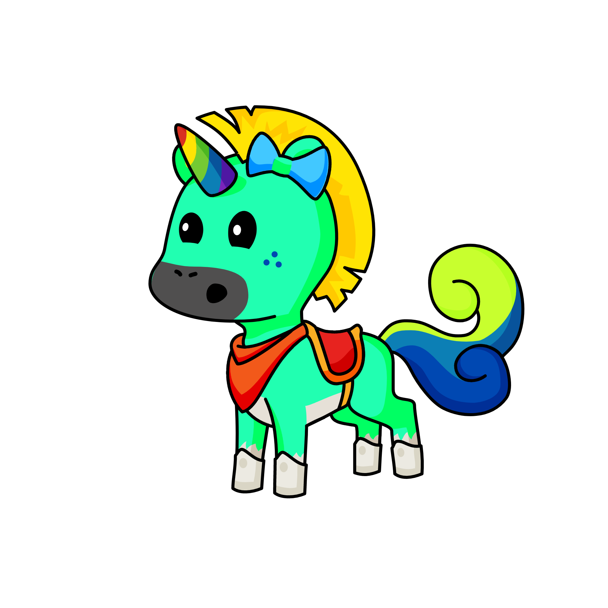 chicky, the unicorn
