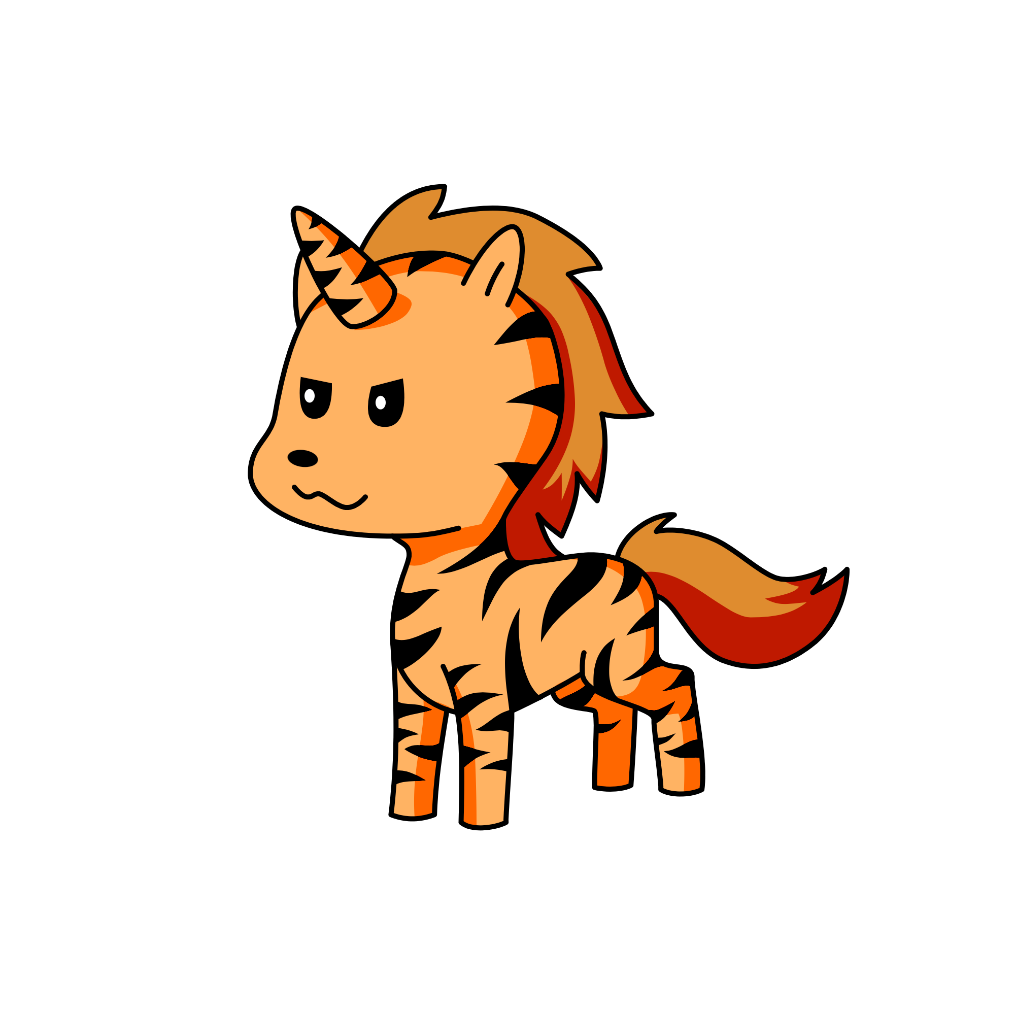 Tygacorn , the unicorn