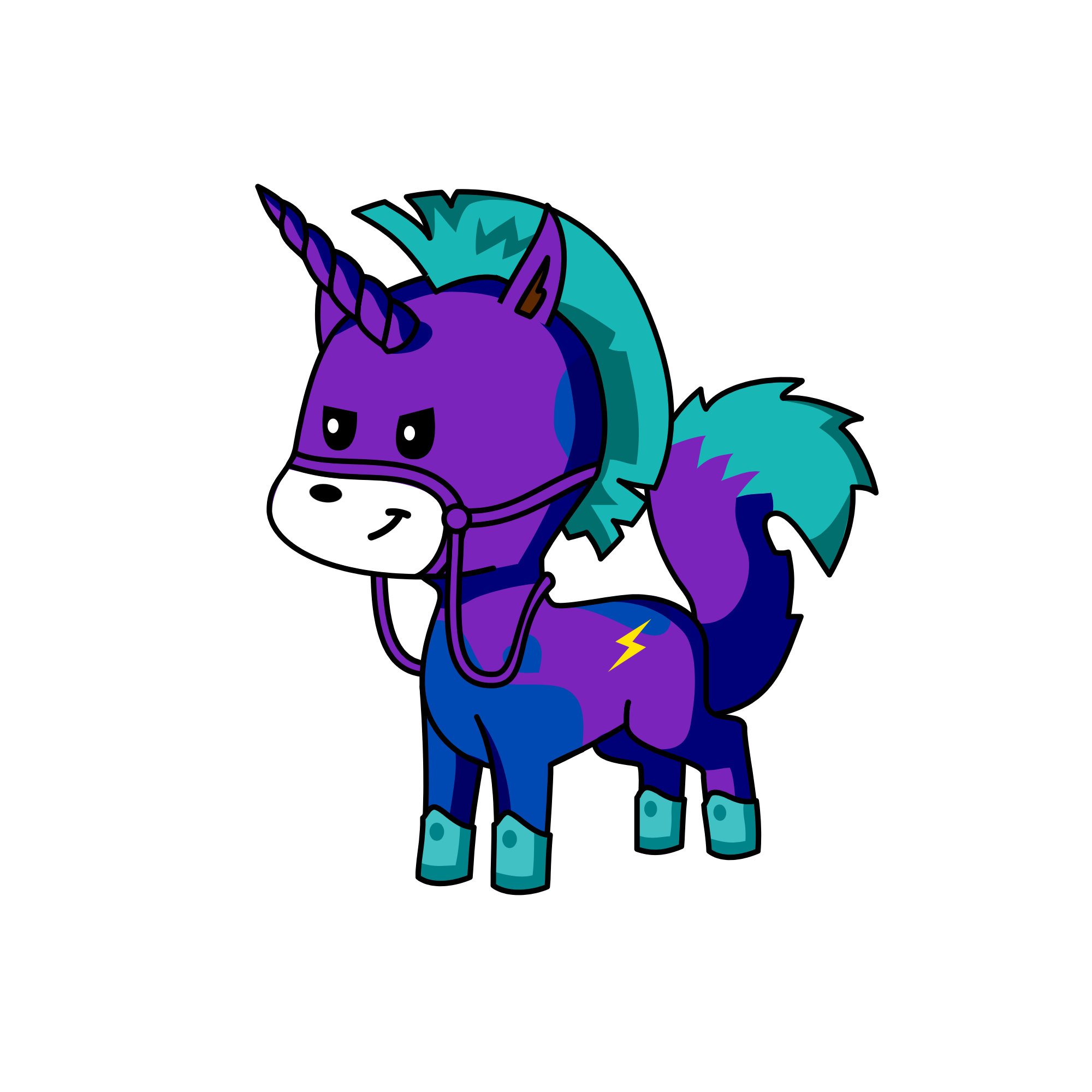 Random , the unicorn