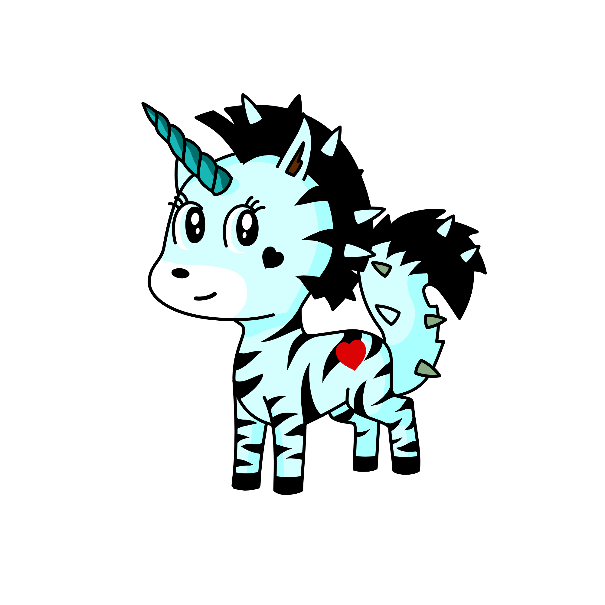 SNOWY, the unicorn