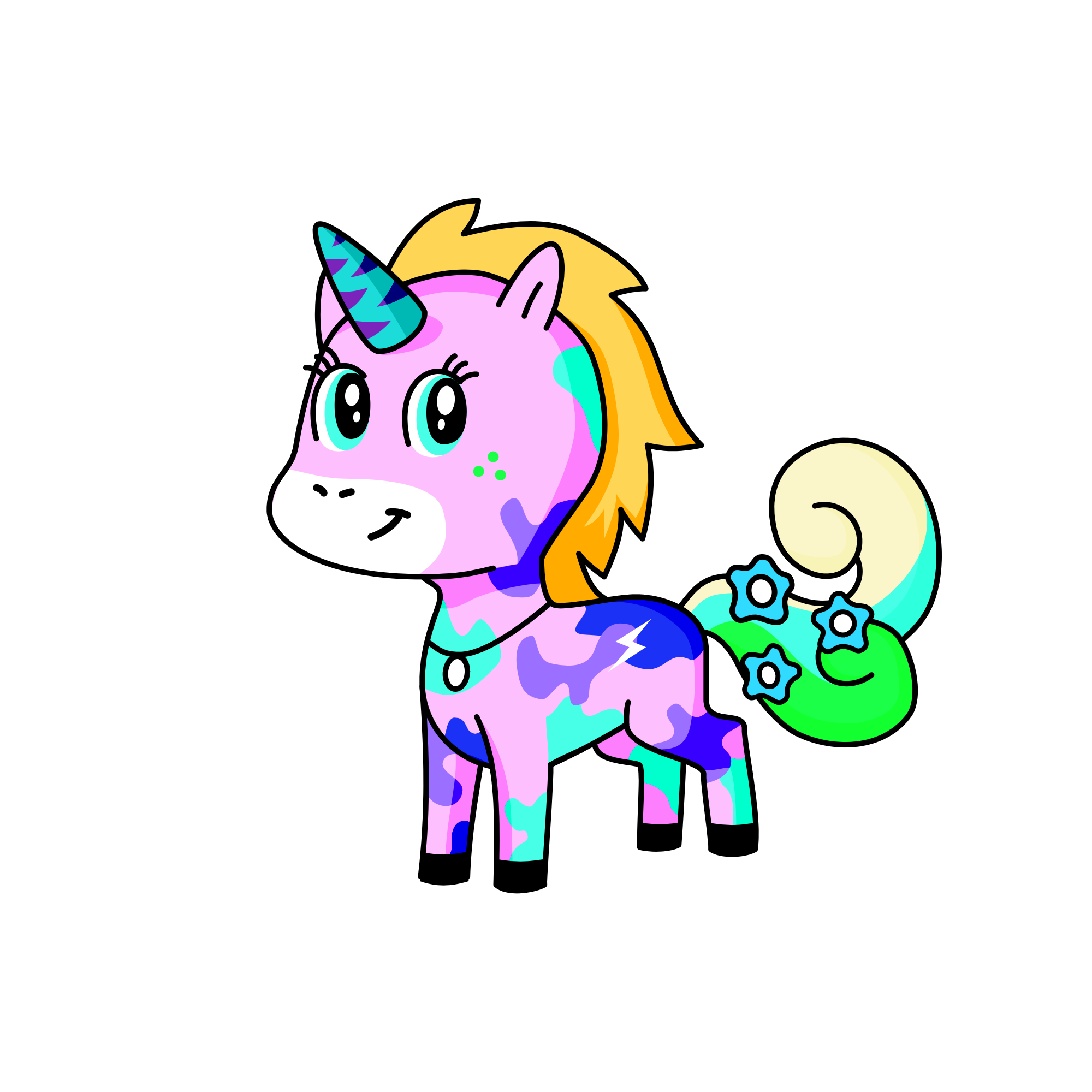 Sweet Tart, the unicorn