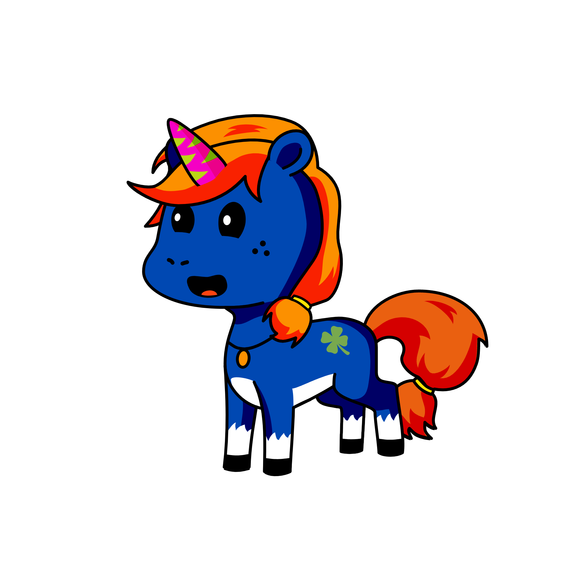 moone, the unicorn