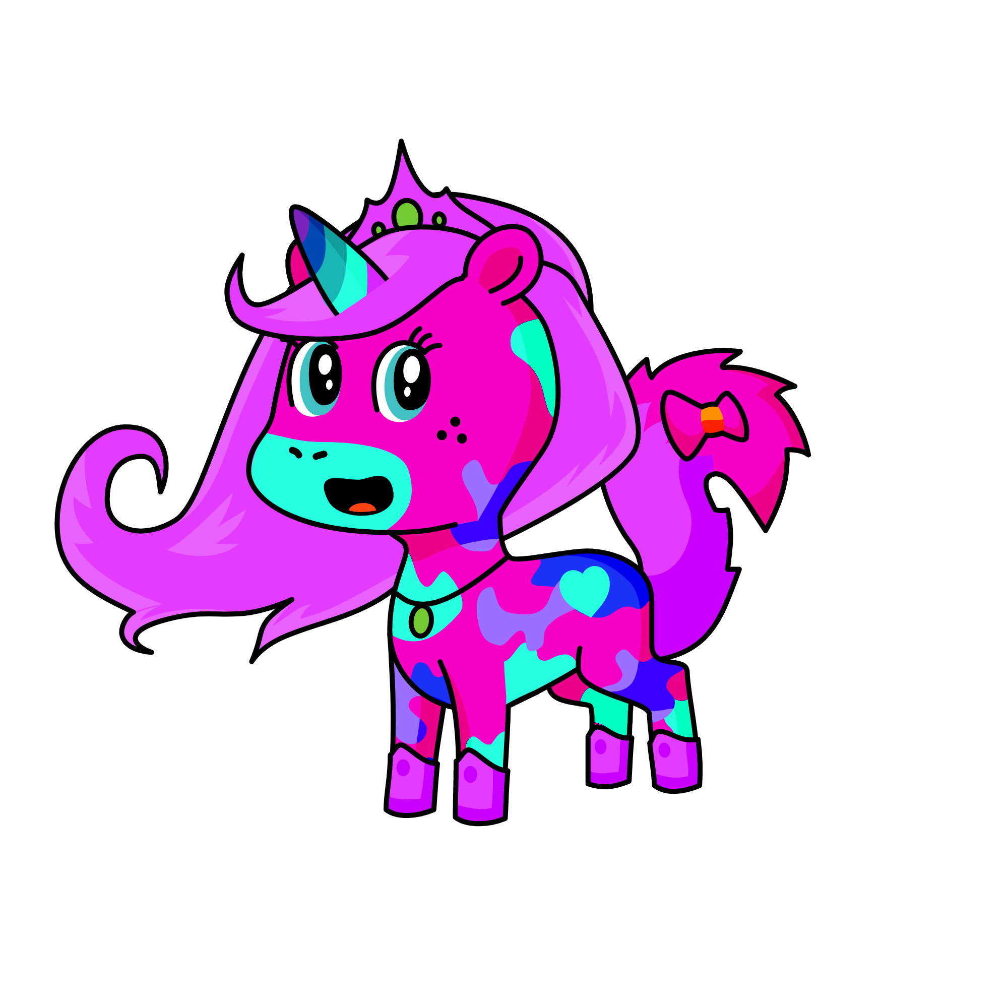 Kelyana, the unicorn
