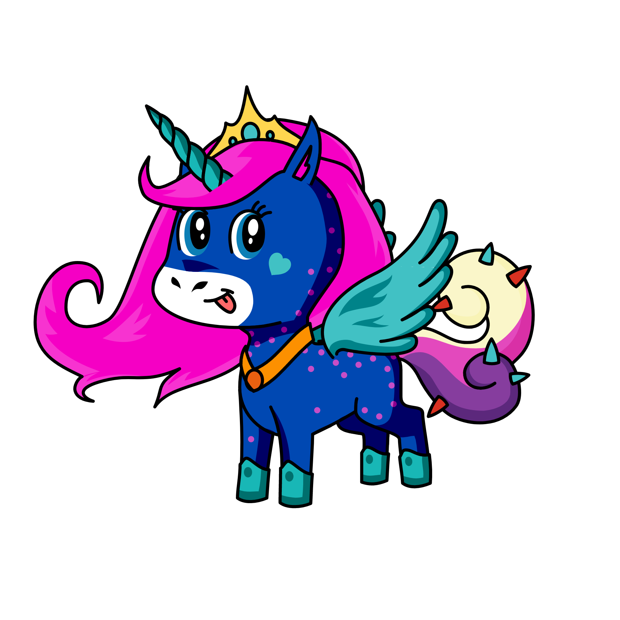 Zap, the unicorn