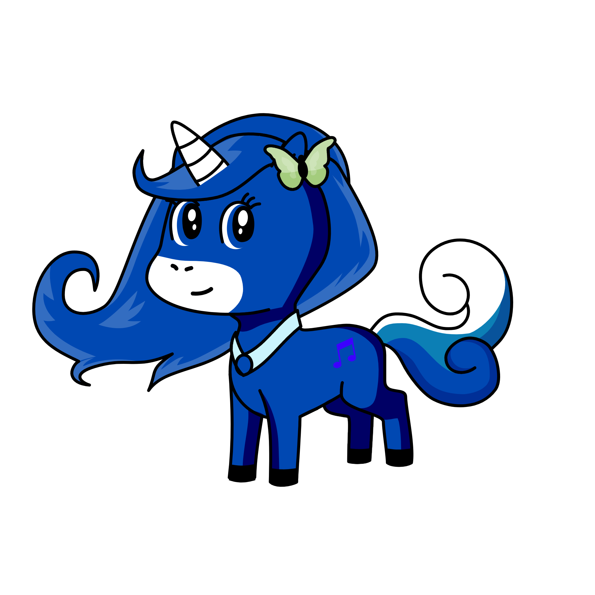 night, the unicorn