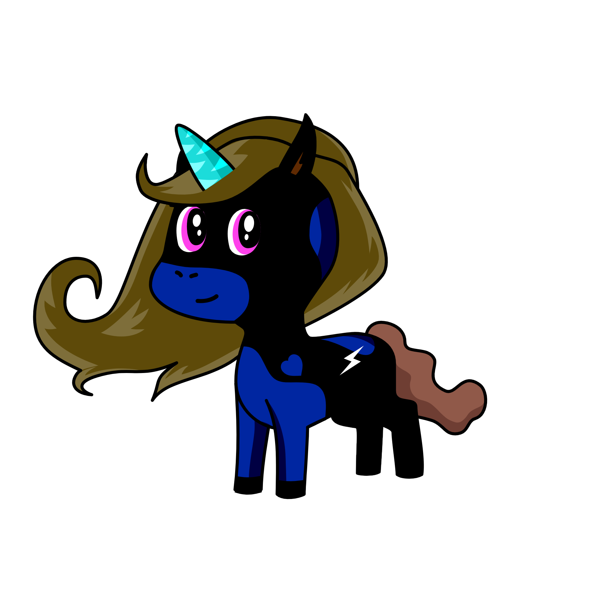 Midnight, the unicorn