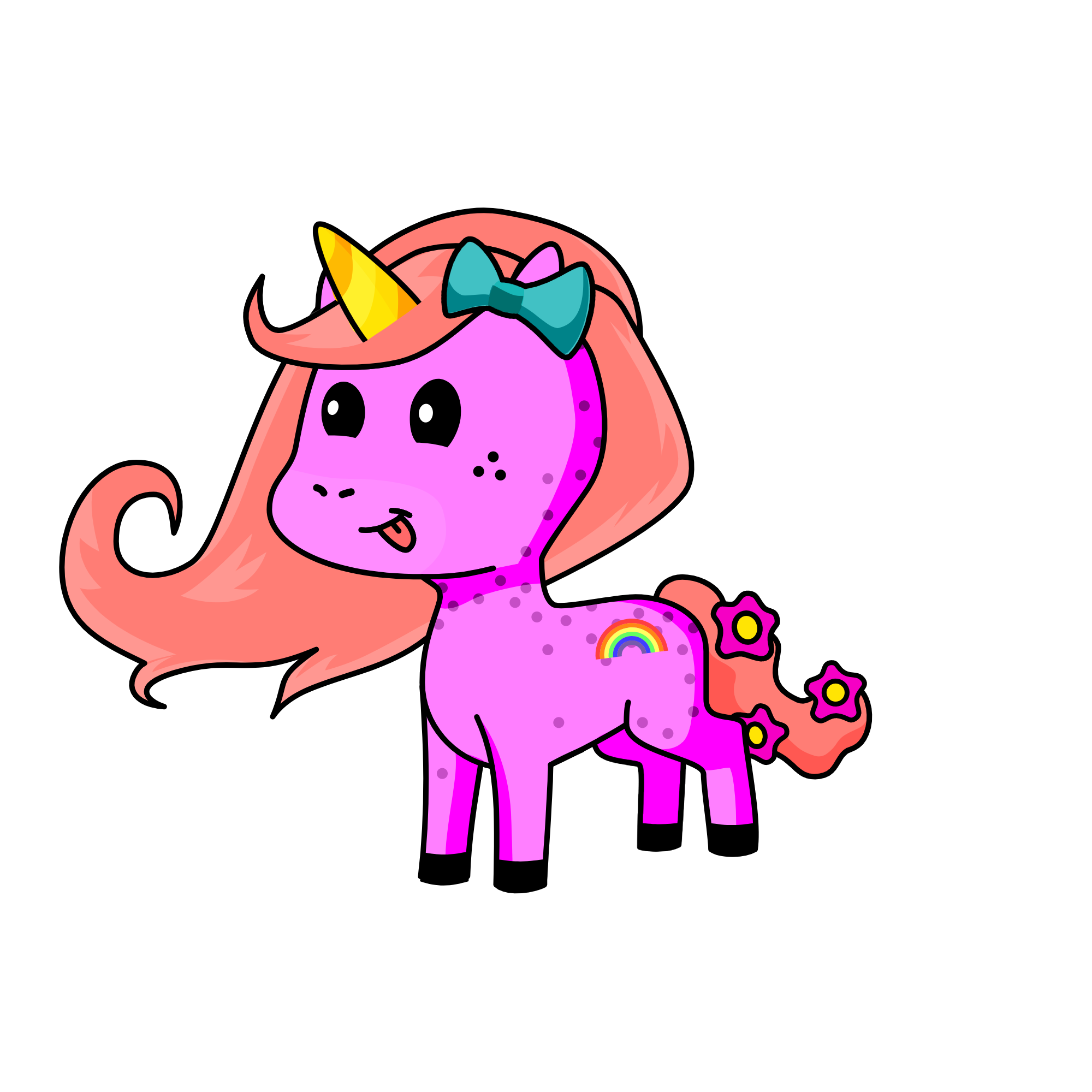 pinkie, the unicorn
