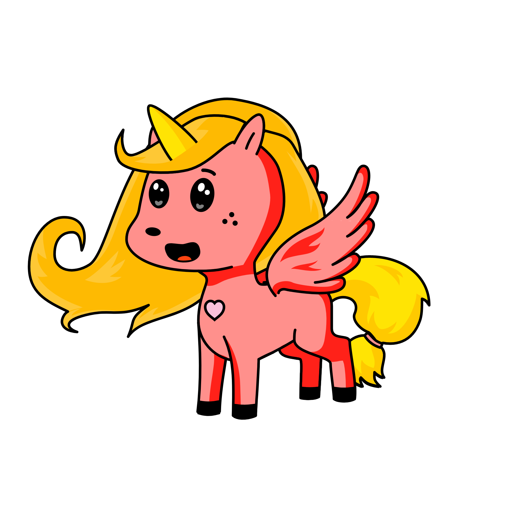 Burna, the unicorn