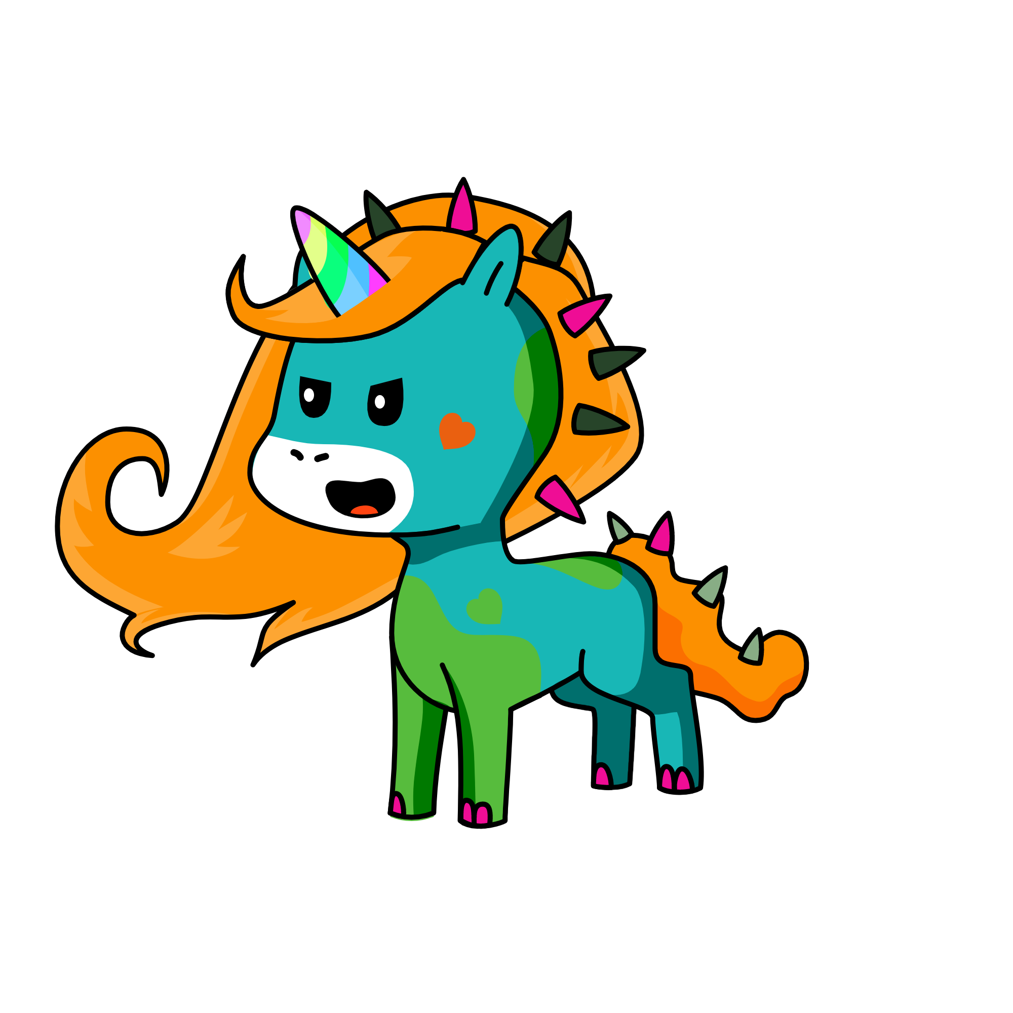 bella, the unicorn