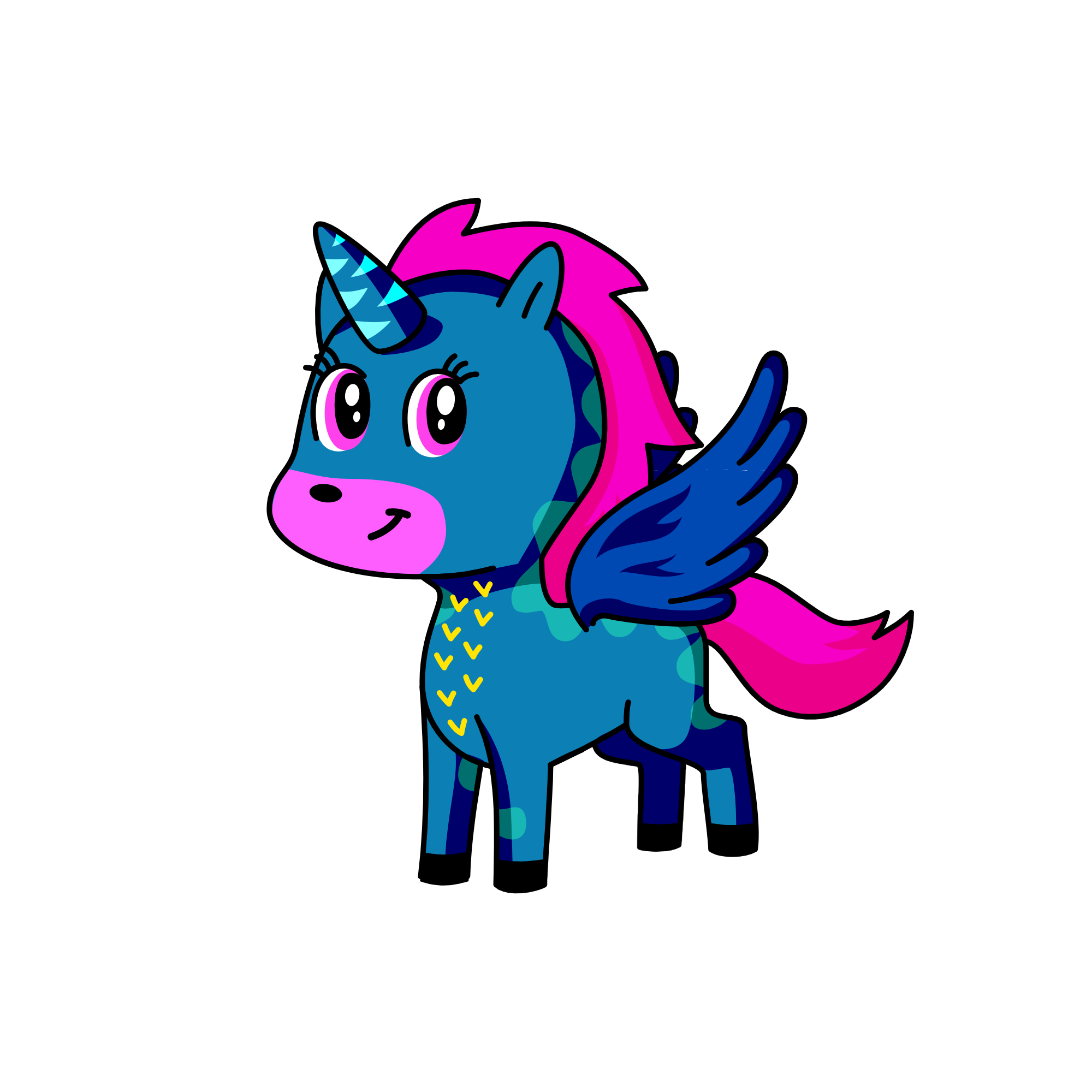 alado, the unicorn
