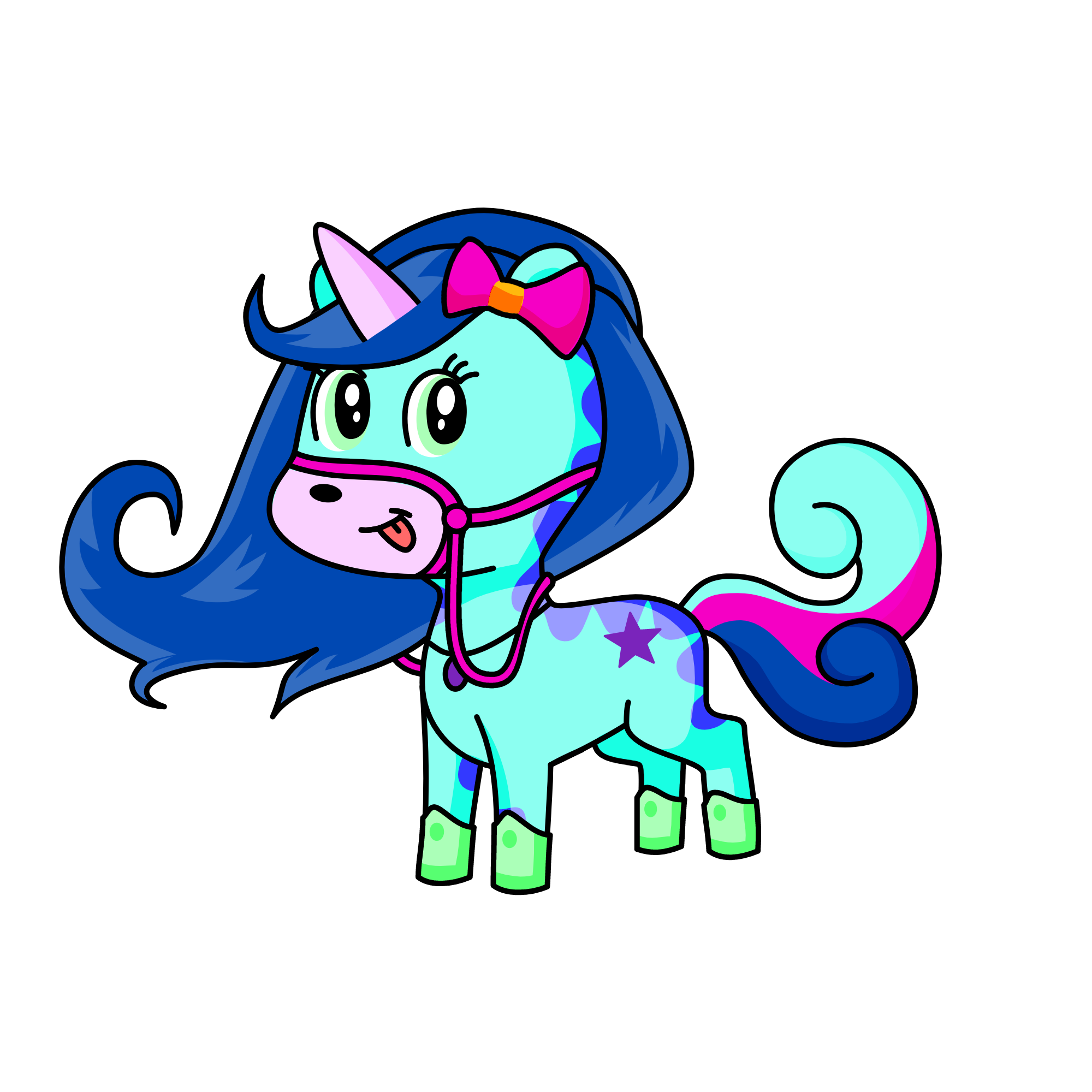 cloui, the unicorn