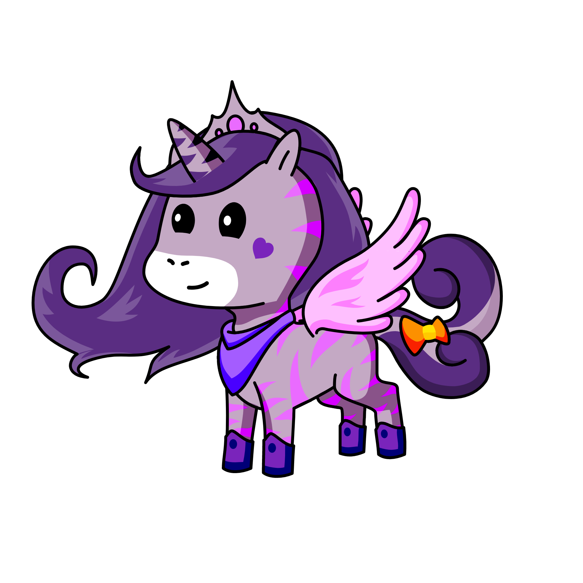 Raven, the unicorn