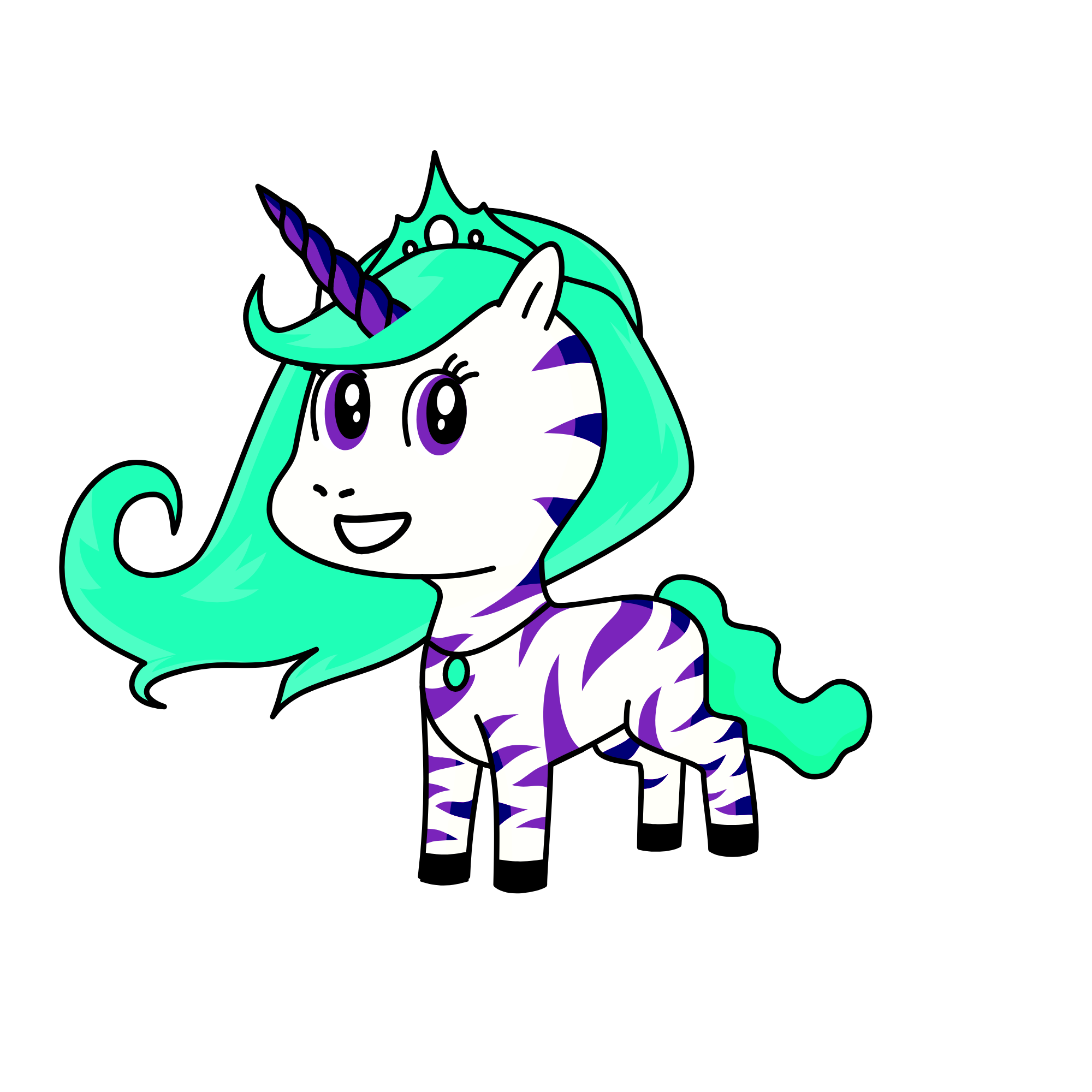 la reina de las nieves, the unicorn