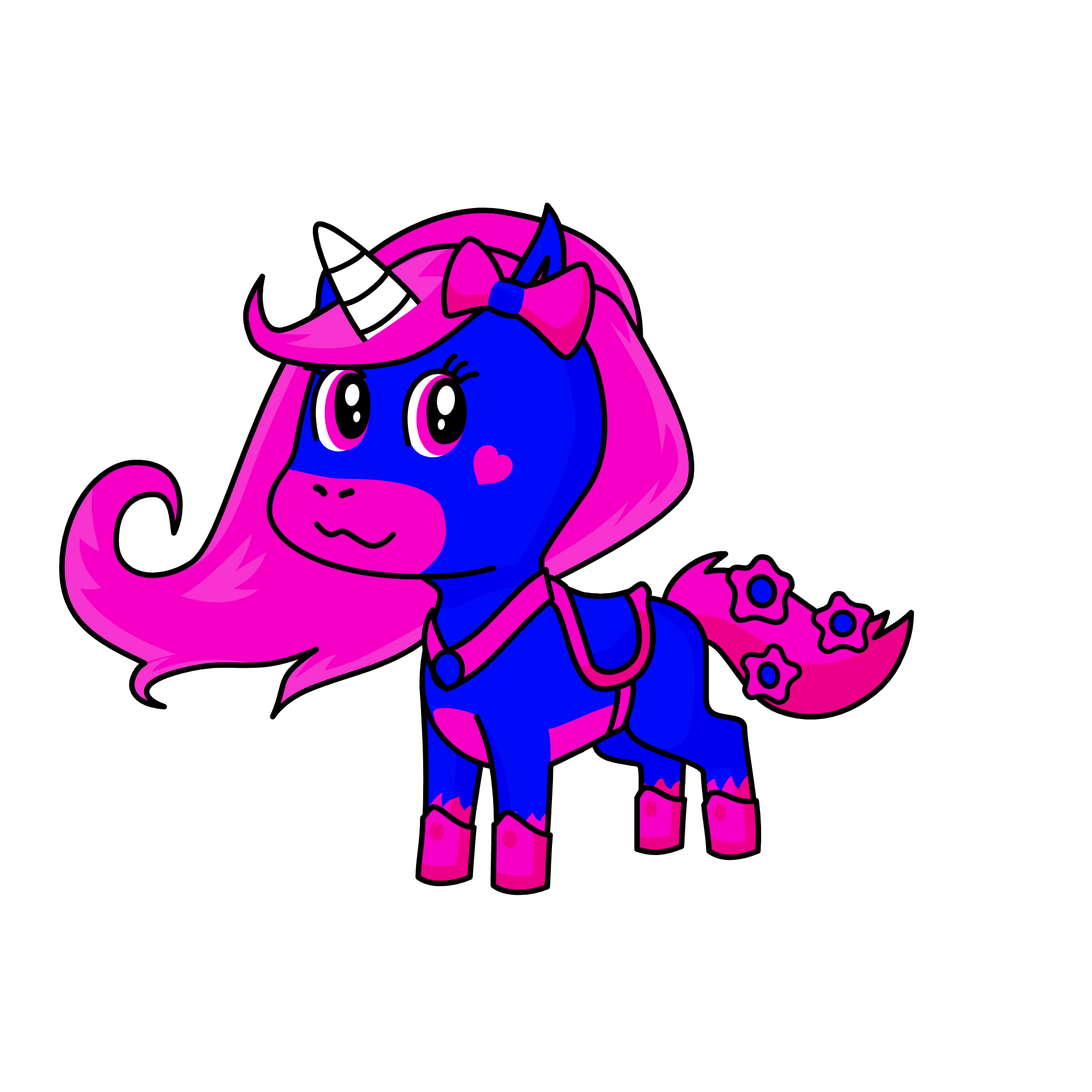 cotten candy, the unicorn