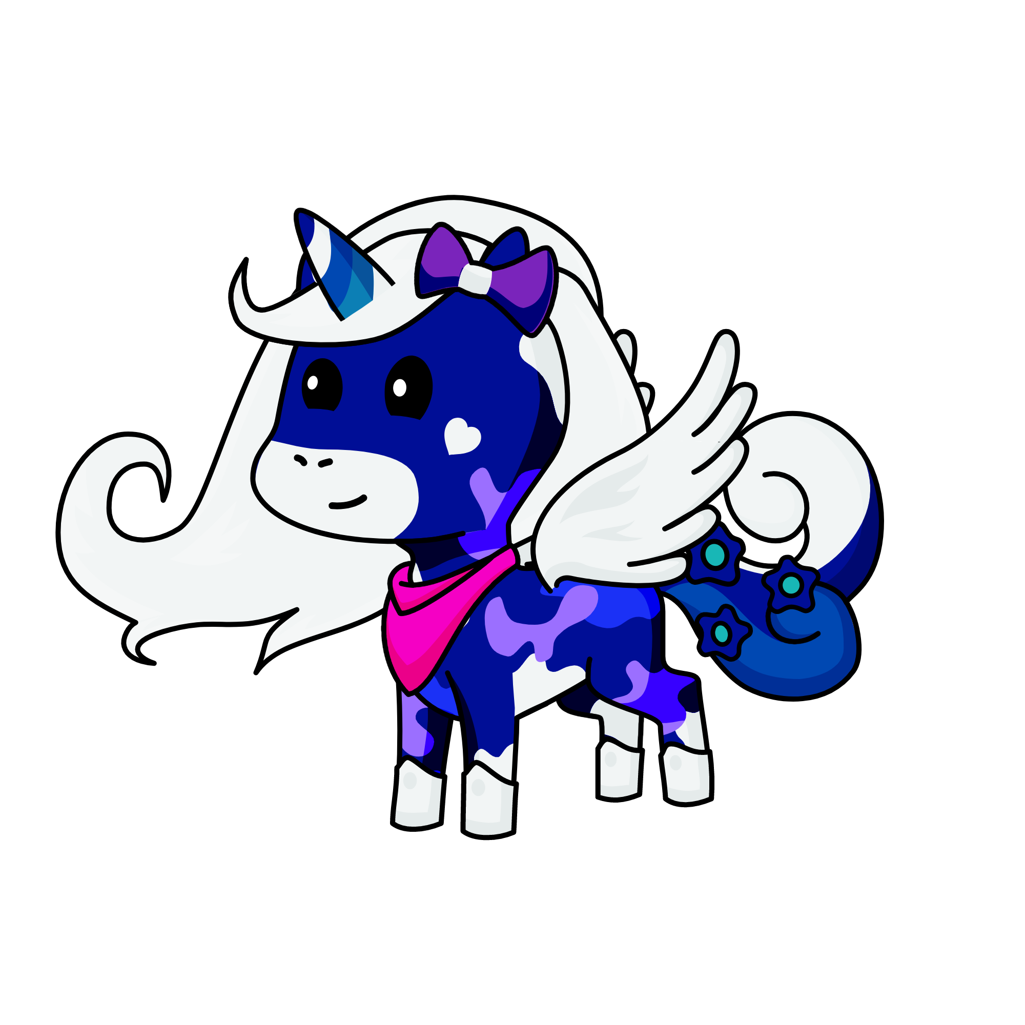 Midnight, the unicorn