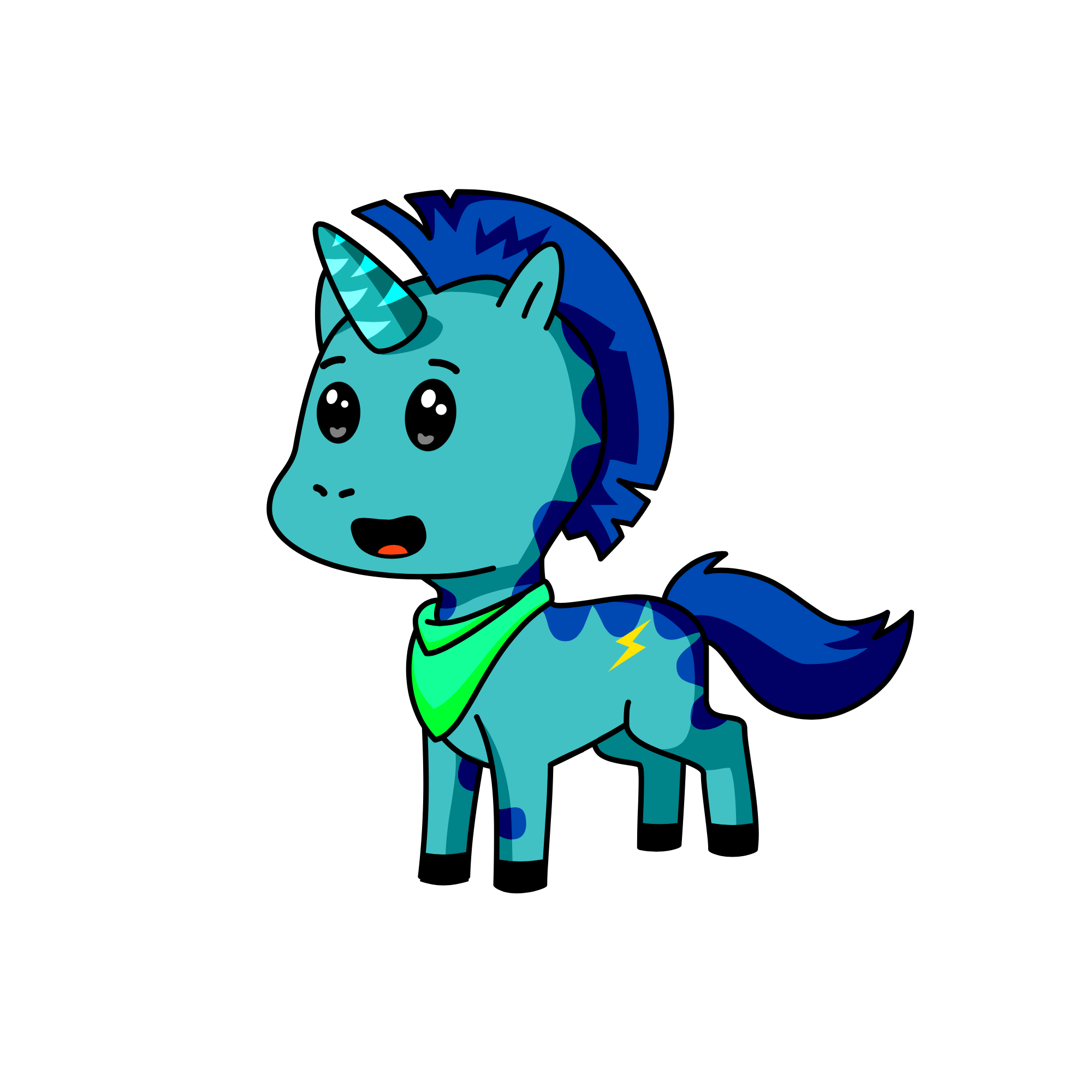 émile, the unicorn
