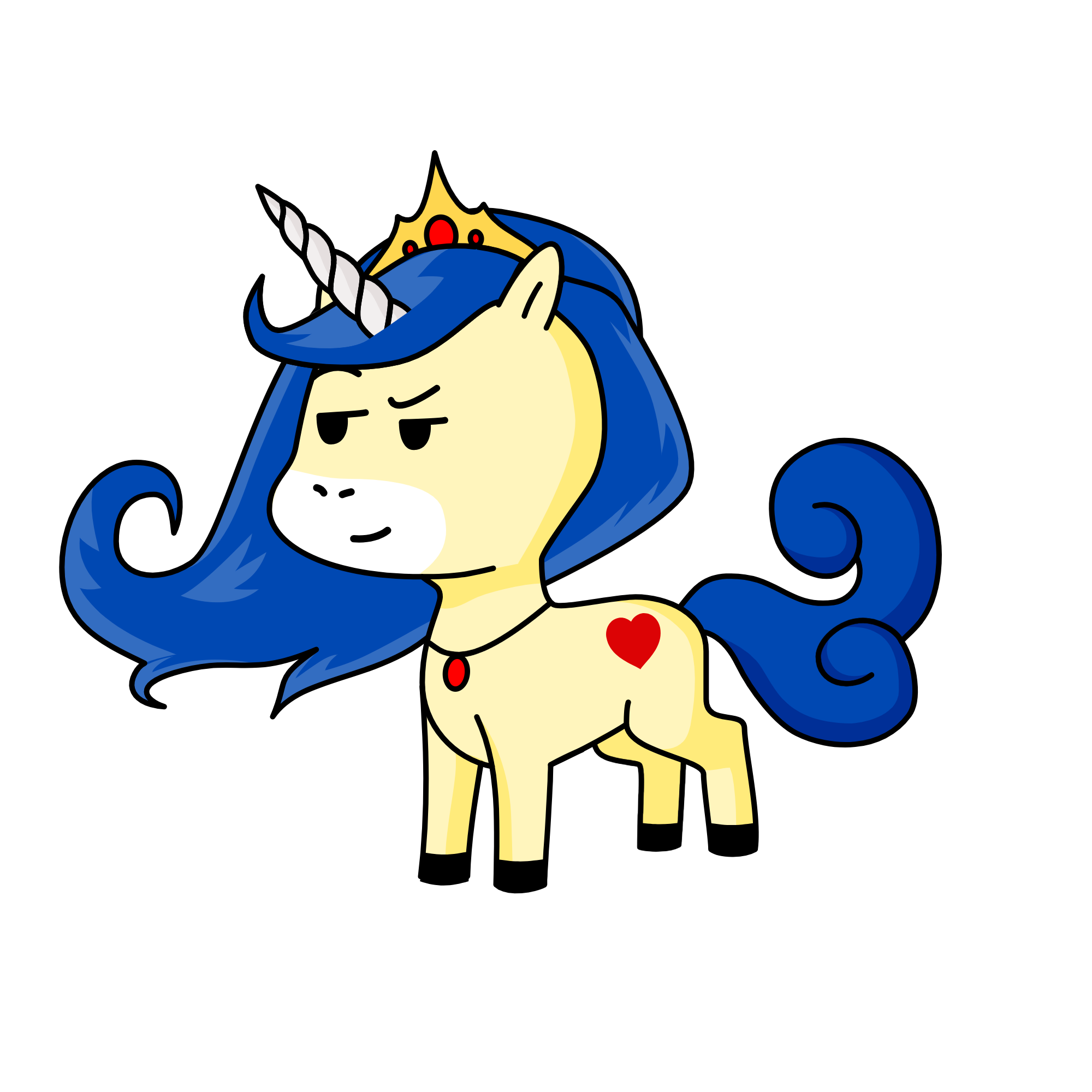 Evie, the unicorn