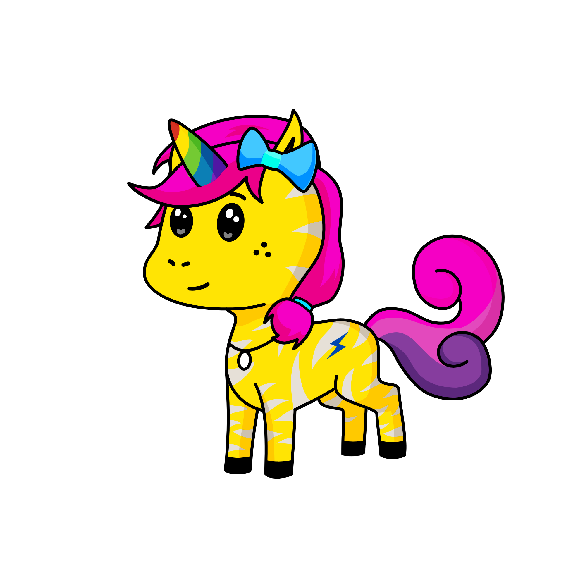 sparkles, the unicorn