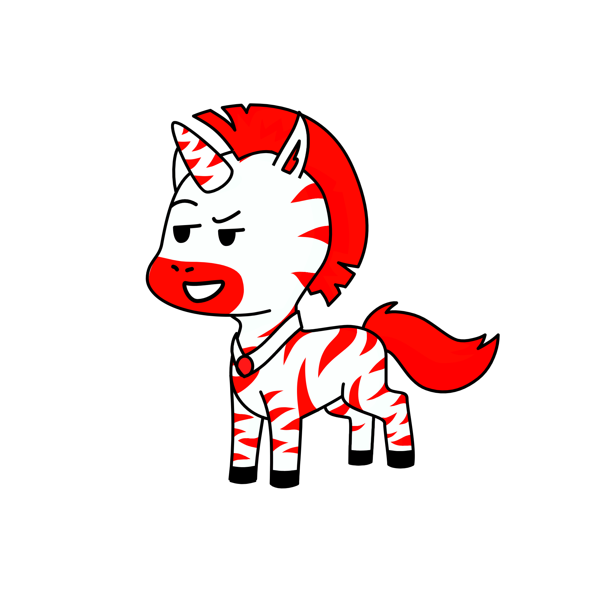 Stripes, the unicorn