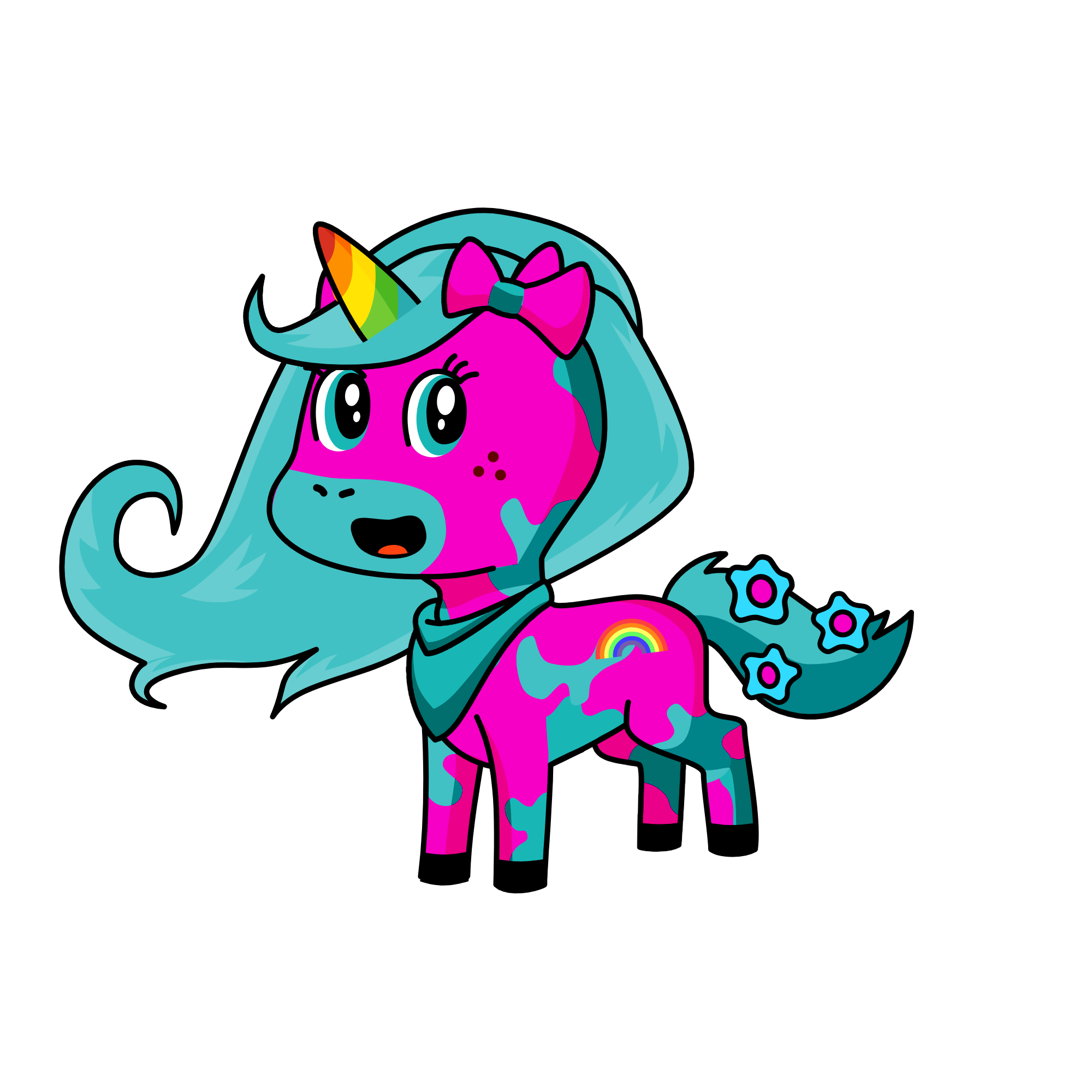 Cotton Candy, the unicorn