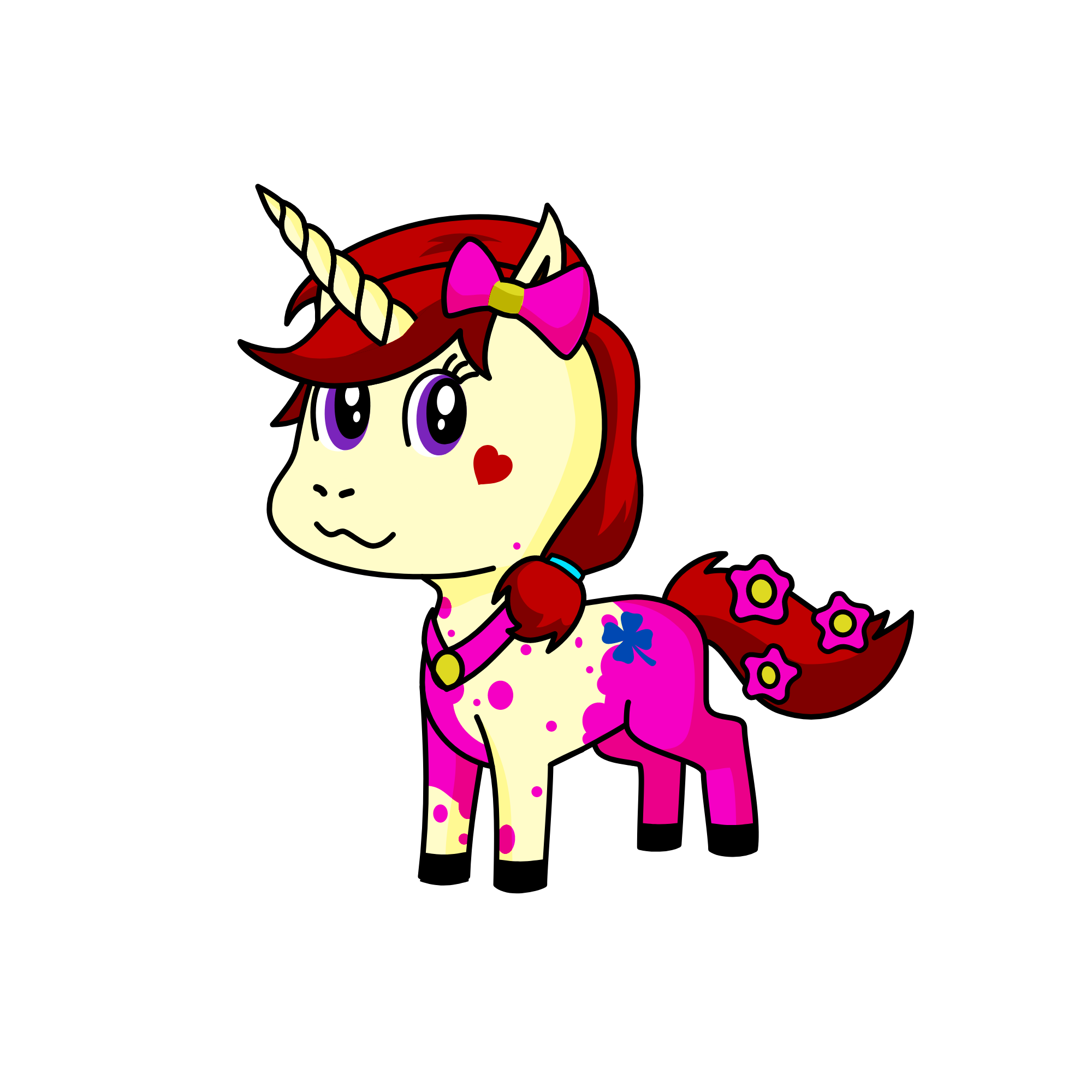 lucky, the unicorn
