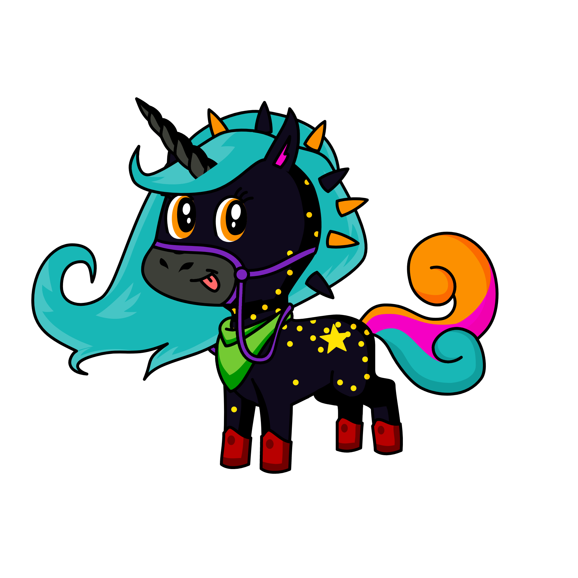 Mohm'E, the unicorn