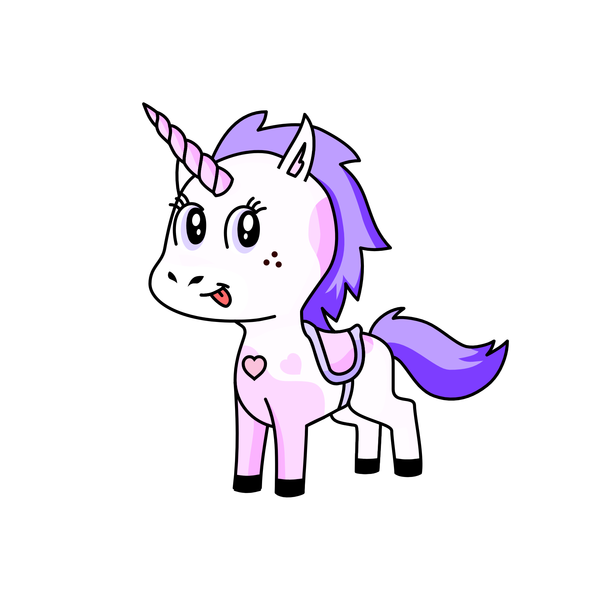 bubbles, the unicorn