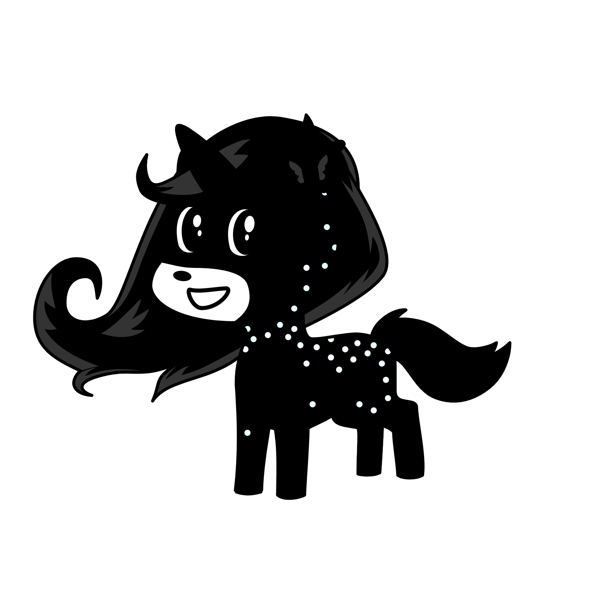 darkness, the unicorn