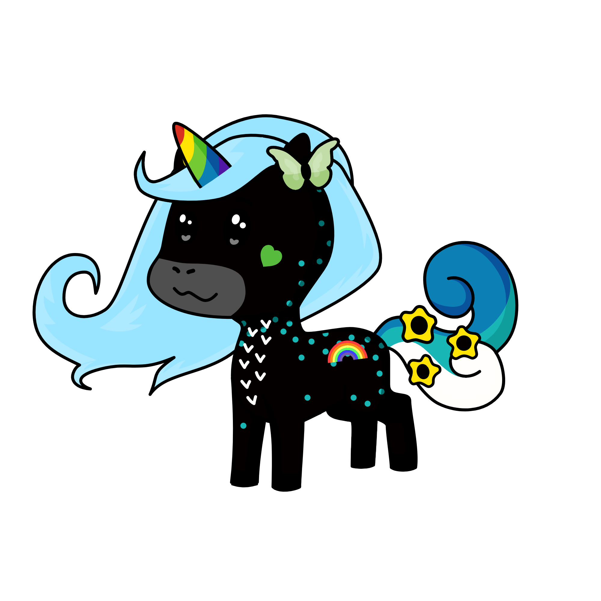 moon, the unicorn