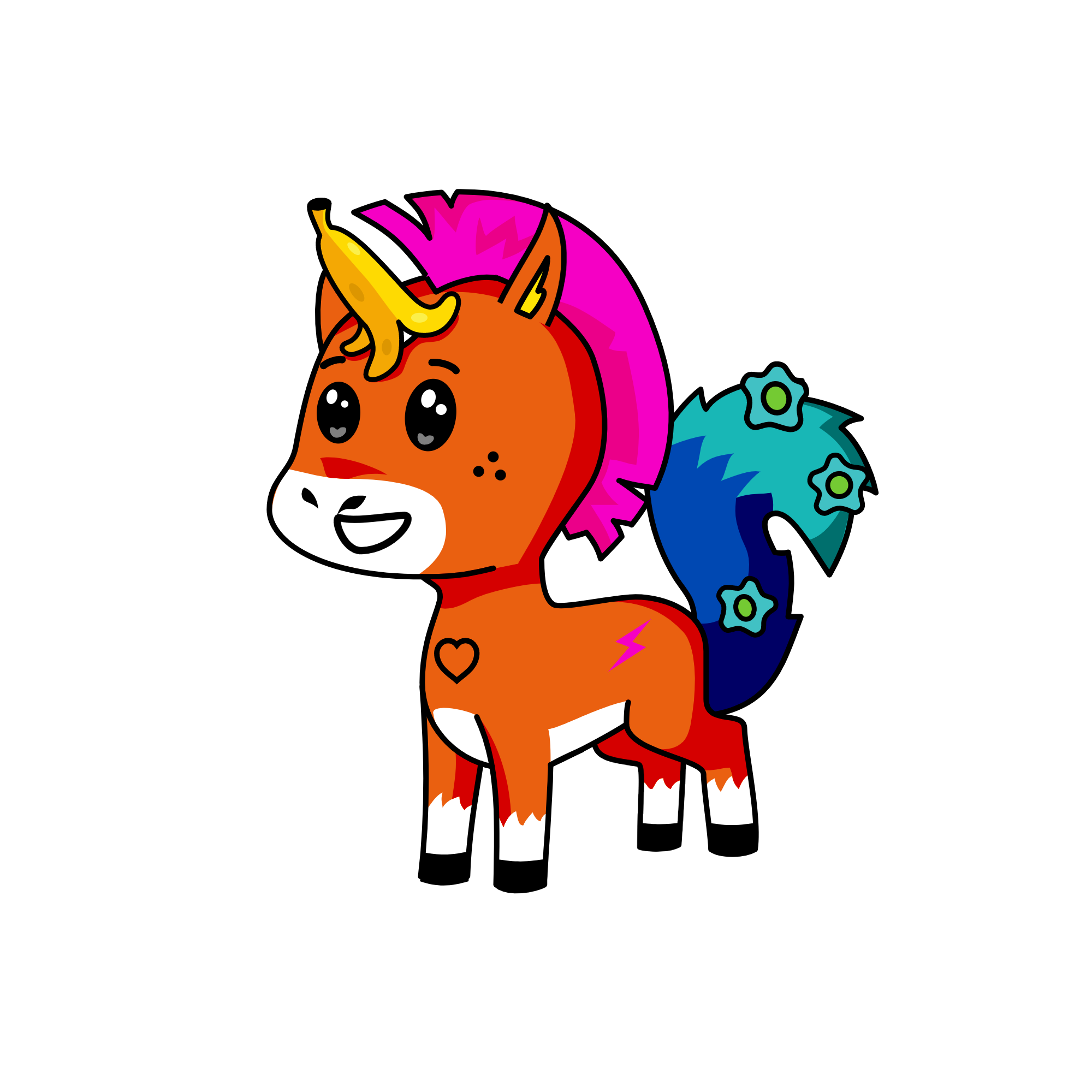 em họ của ben 10, the unicorn