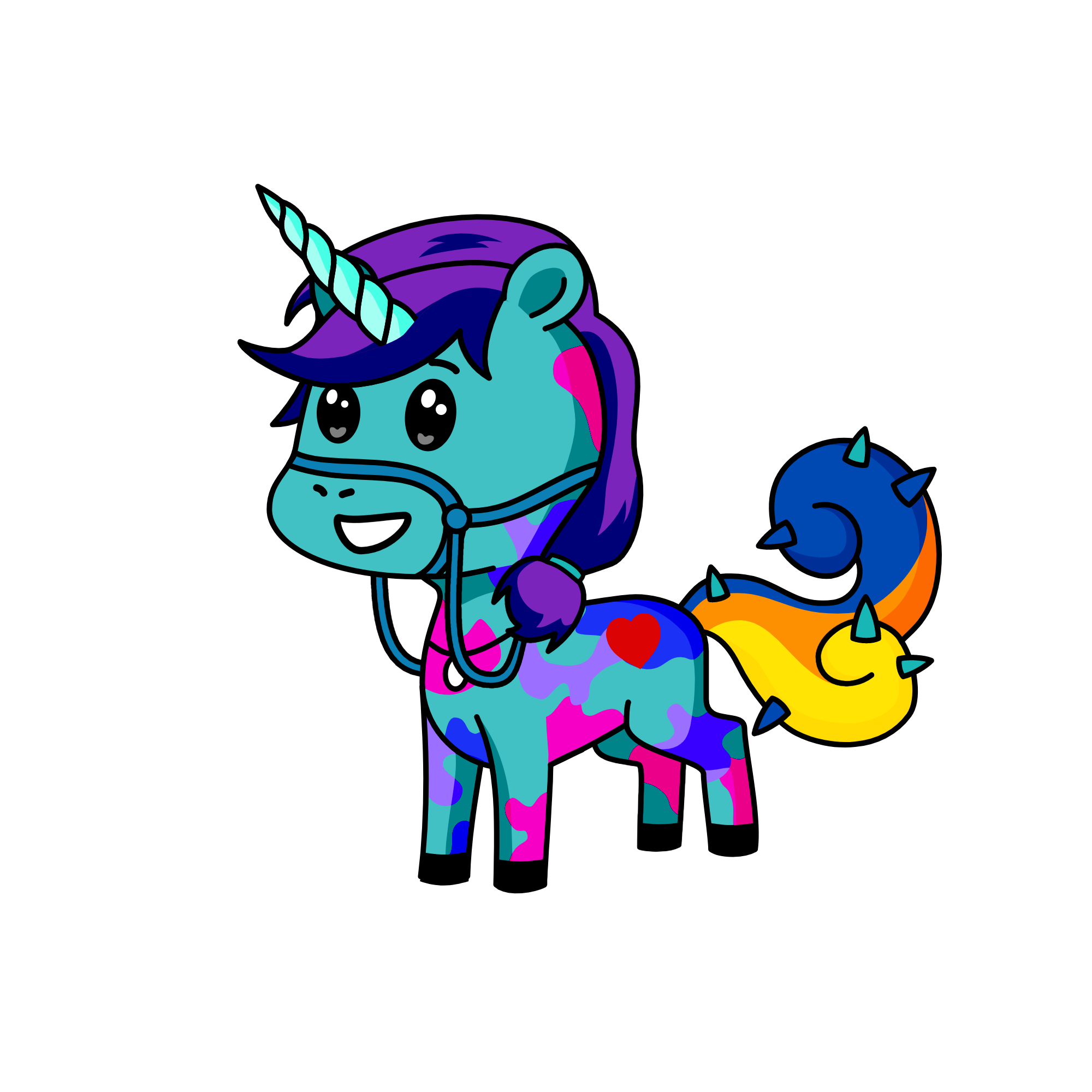 eagle, the unicorn