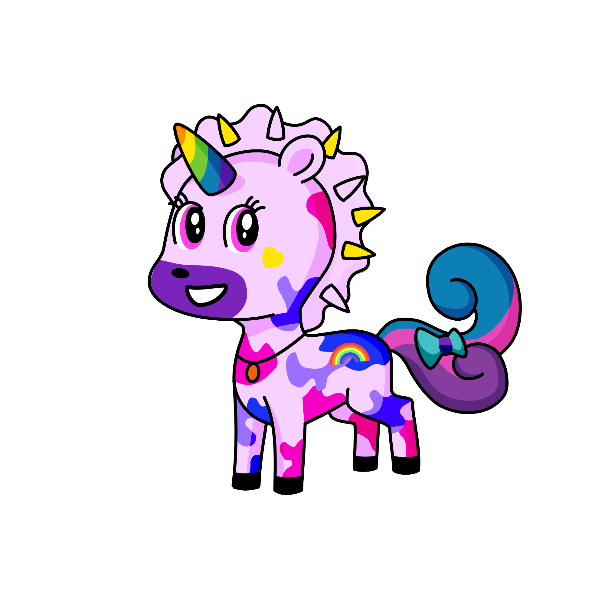 Pinki Pie, the unicorn