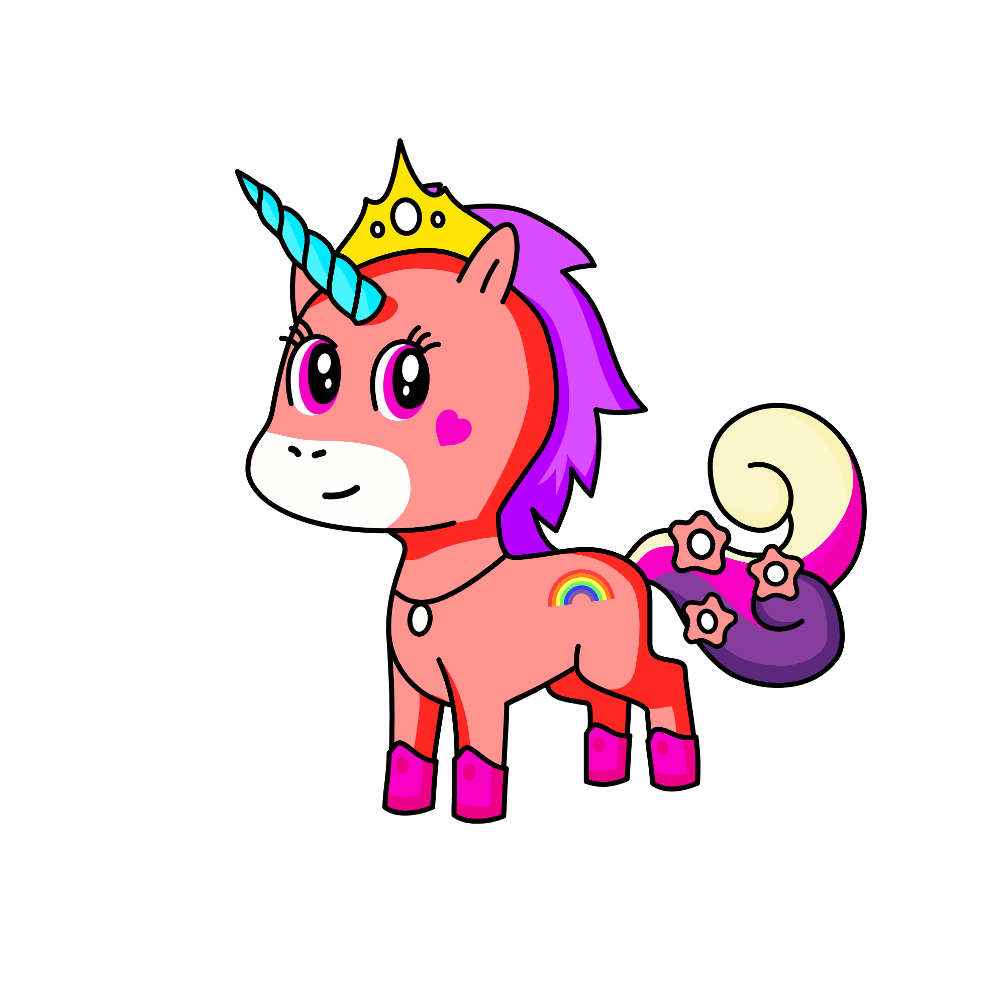 spinky, the unicorn
