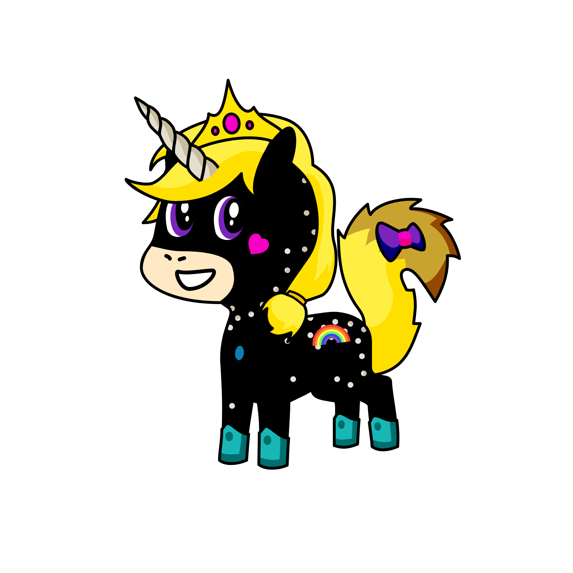 blinky , the unicorn