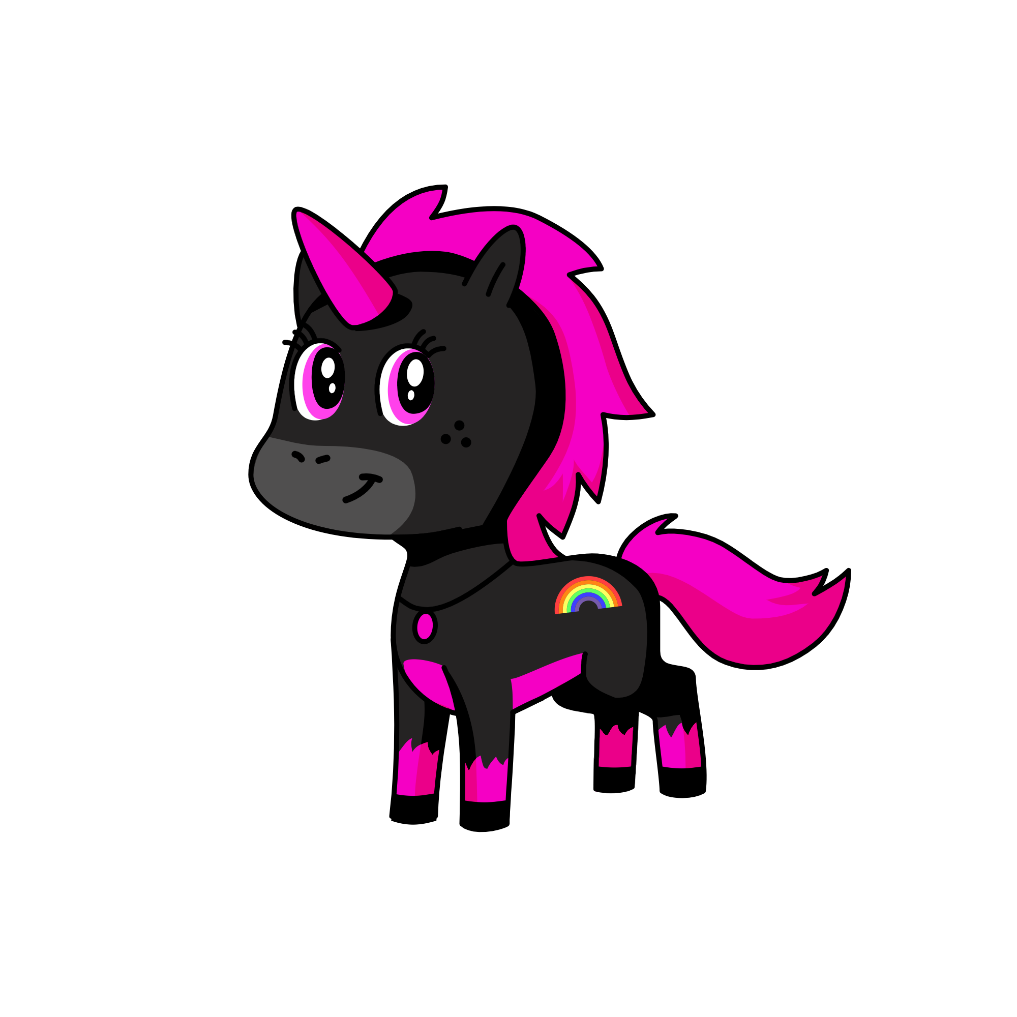 Night, the unicorn