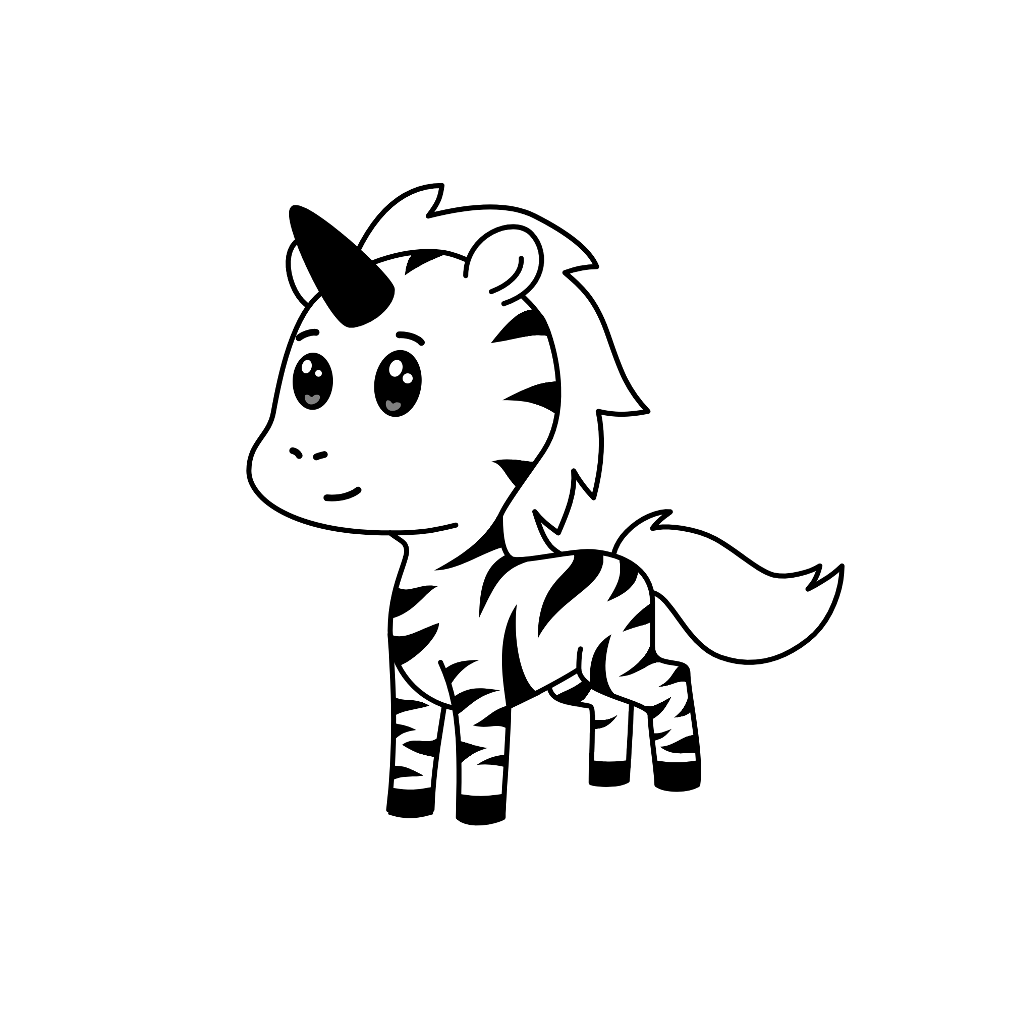 ngựa vằn , the unicorn