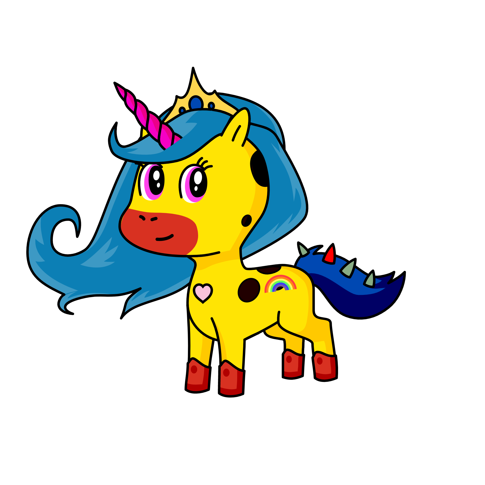Hnvbjmk, the unicorn