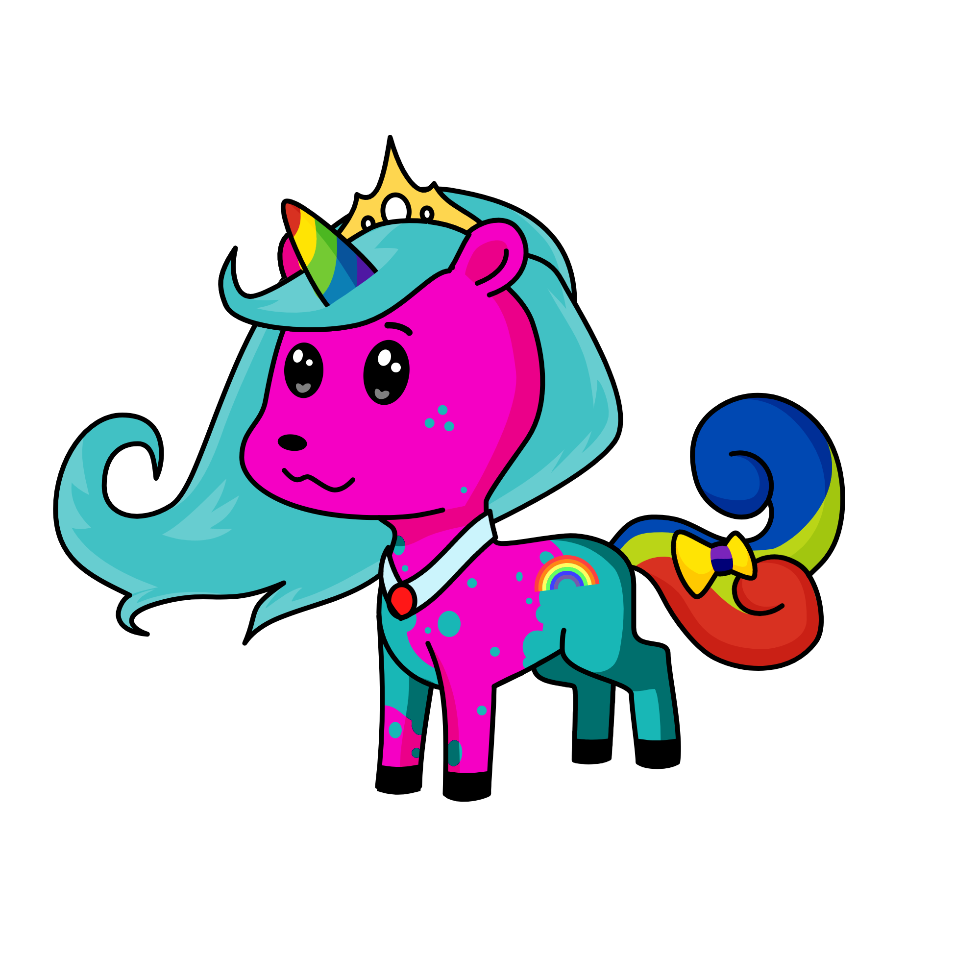 Cotton Candy, the unicorn