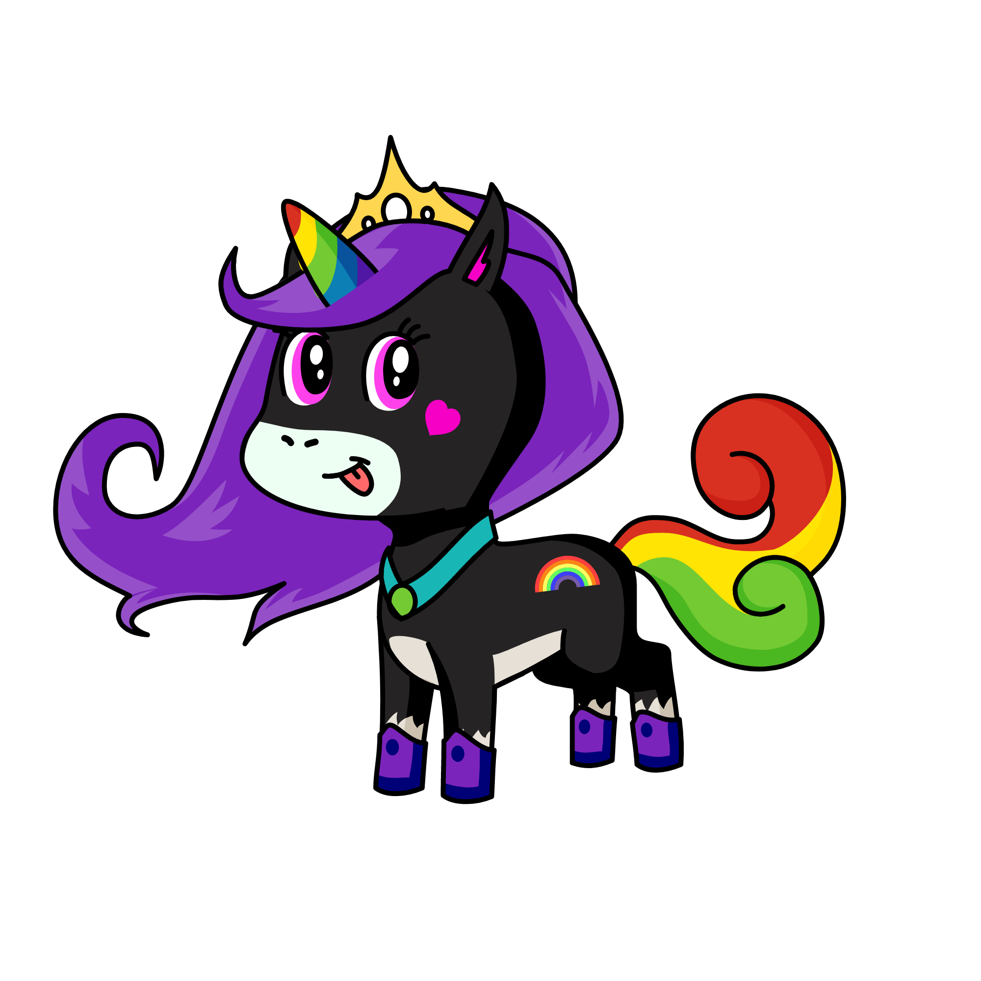 patricia the unicorn queen, the unicorn
