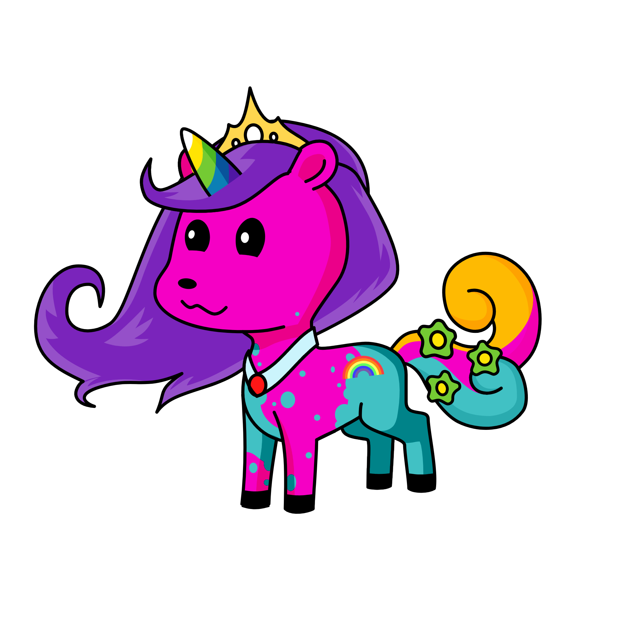 Cotton Candy, the unicorn