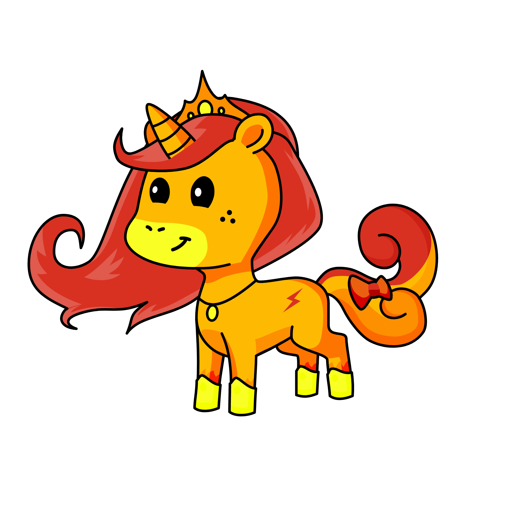 Blaze, the unicorn