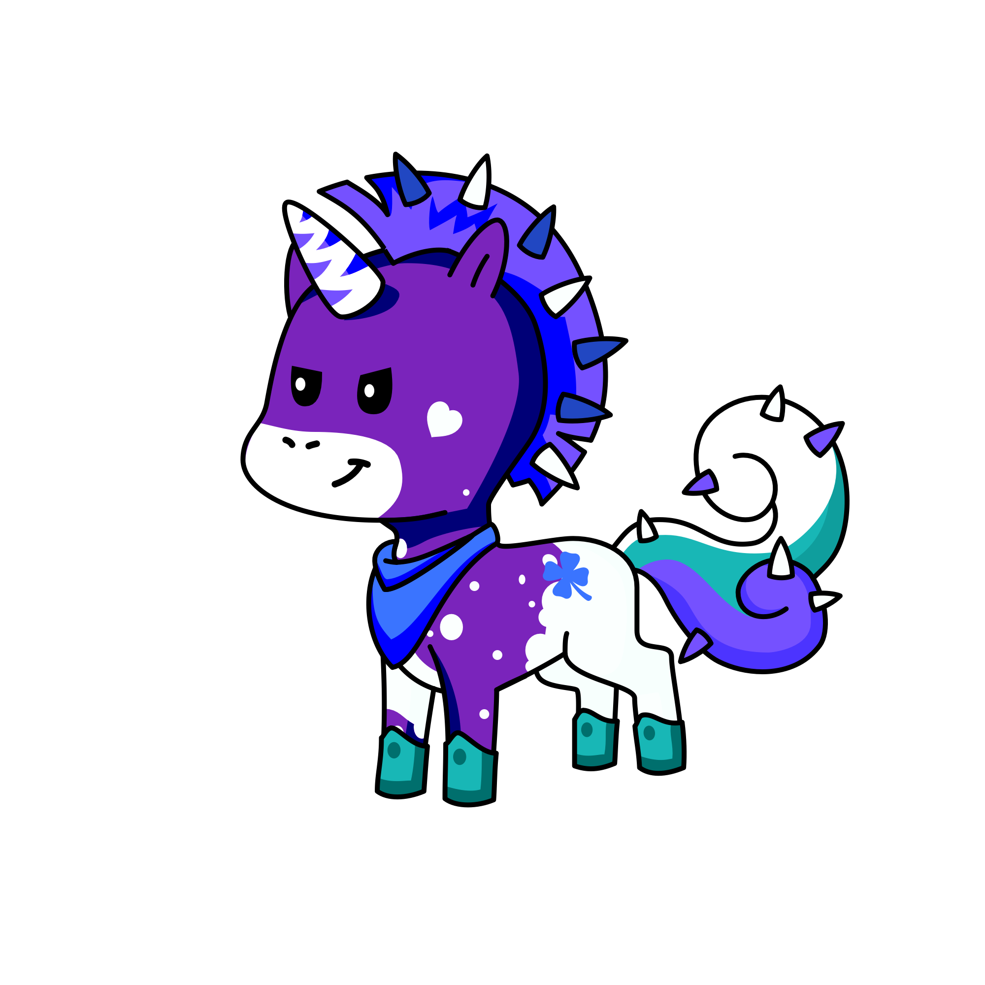Purcy , the unicorn