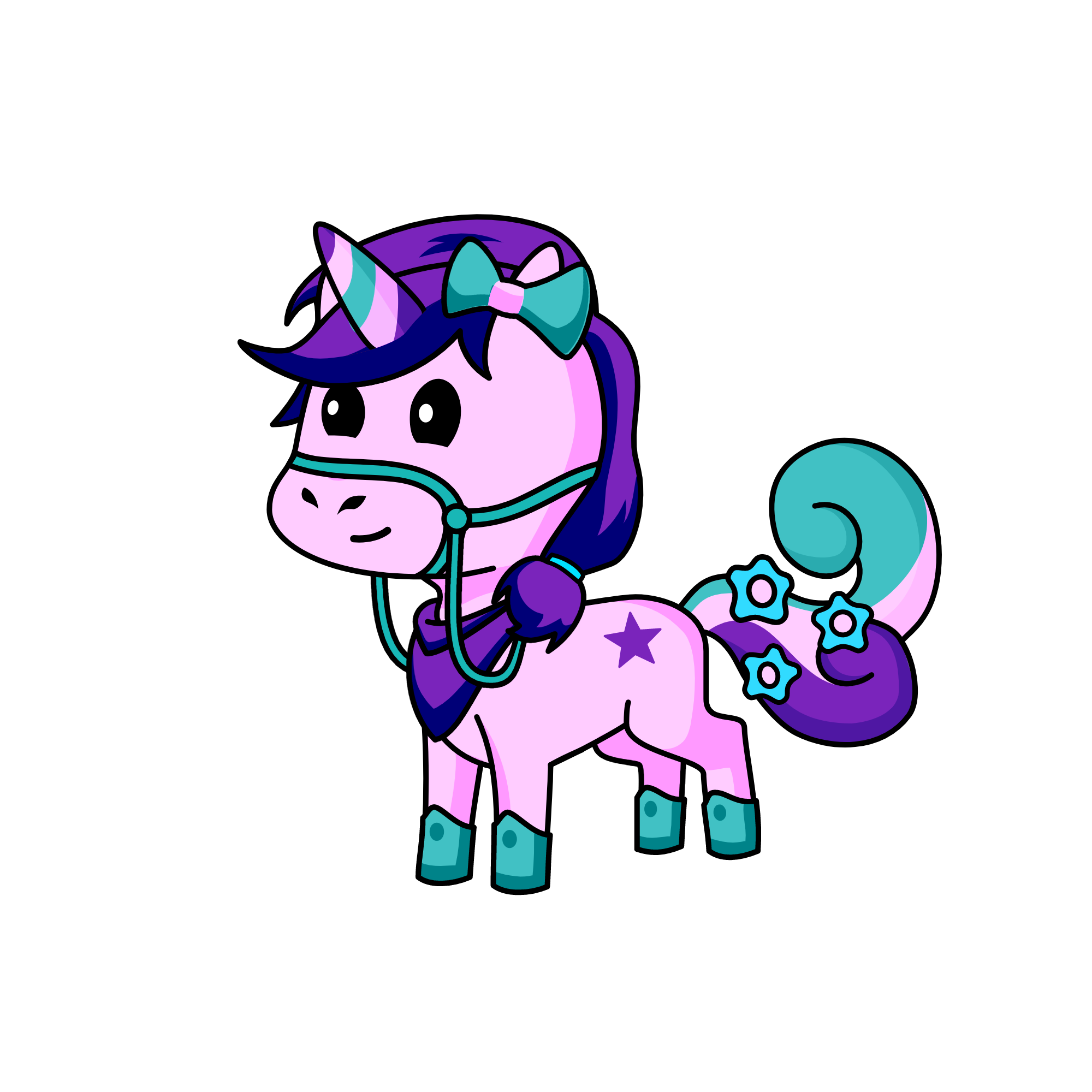 Cotton Candy, the unicorn