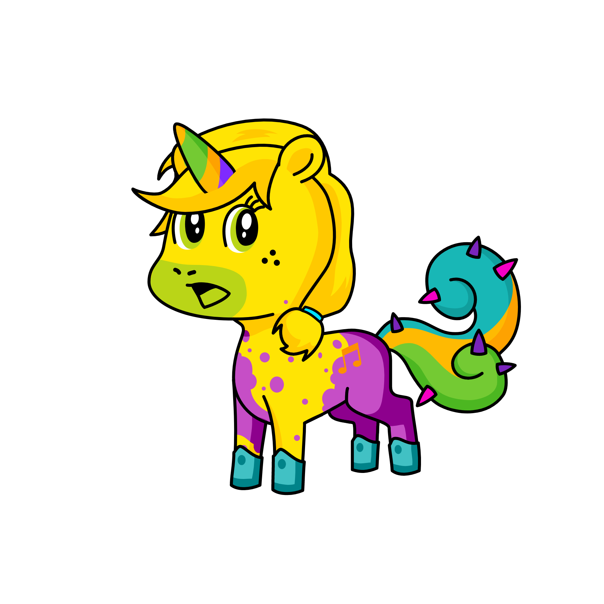 angie, the unicorn